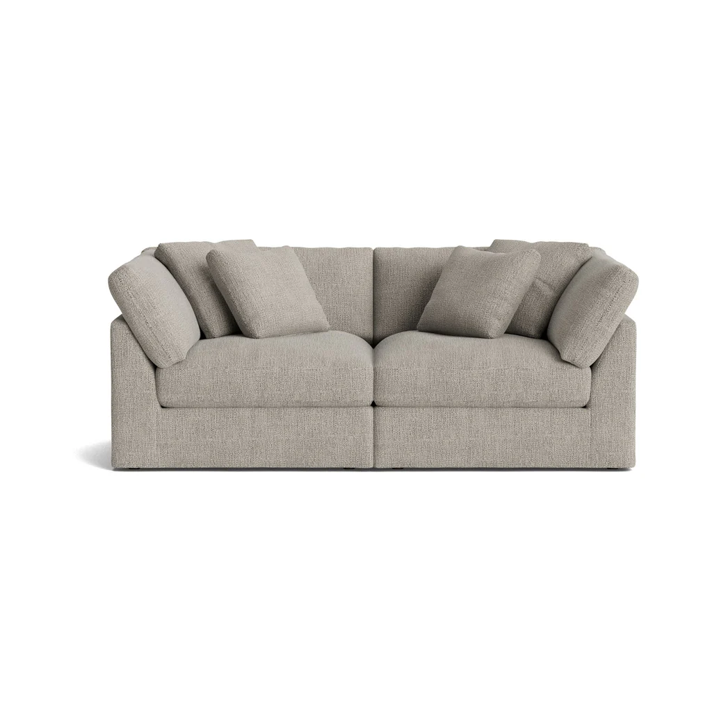 Get Together™ 2-Piece Modular Sofa, Large, Oatmeal