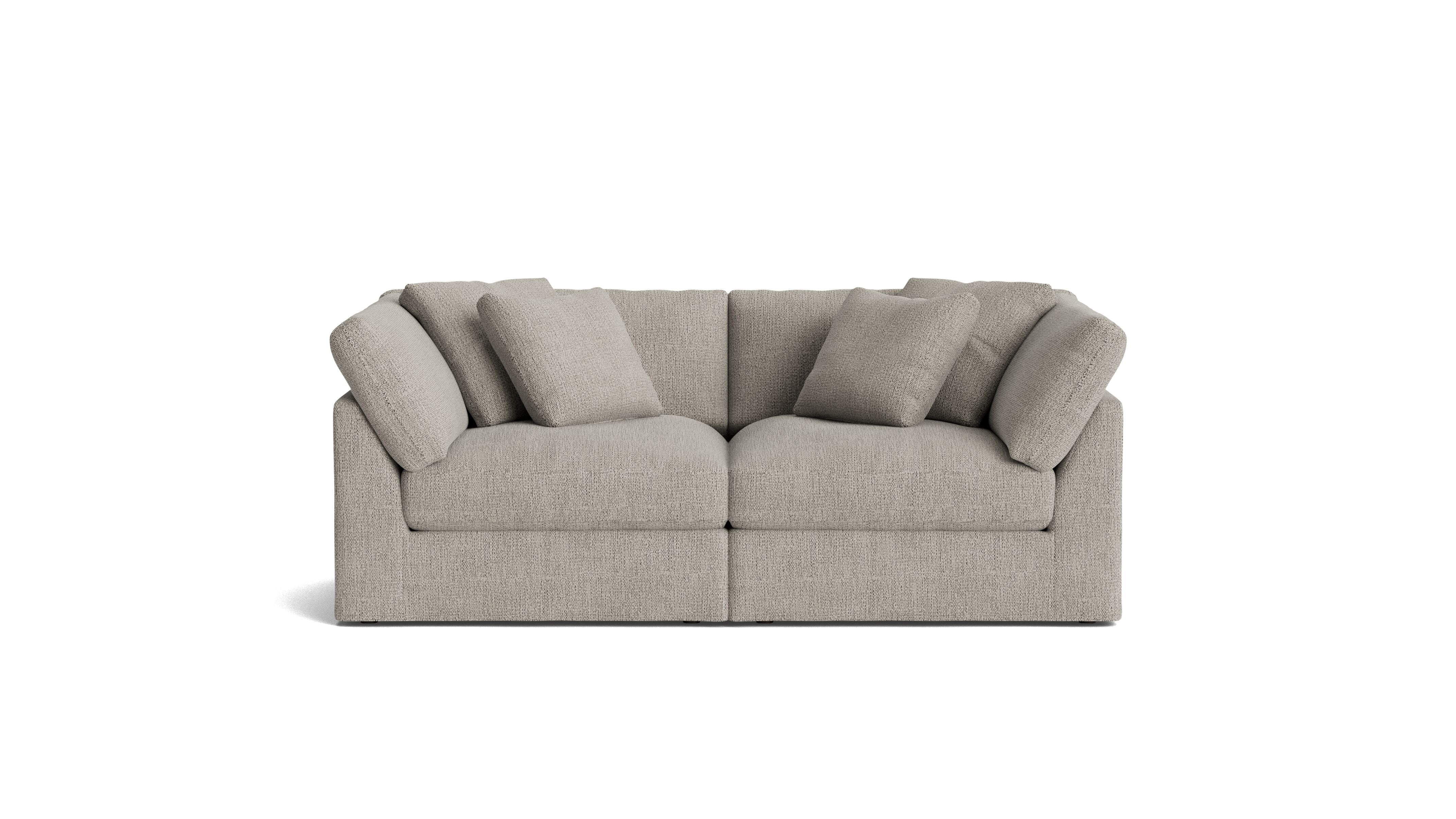 Get Together™ 2-Piece Modular Sofa, Large, Oatmeal - Image 2