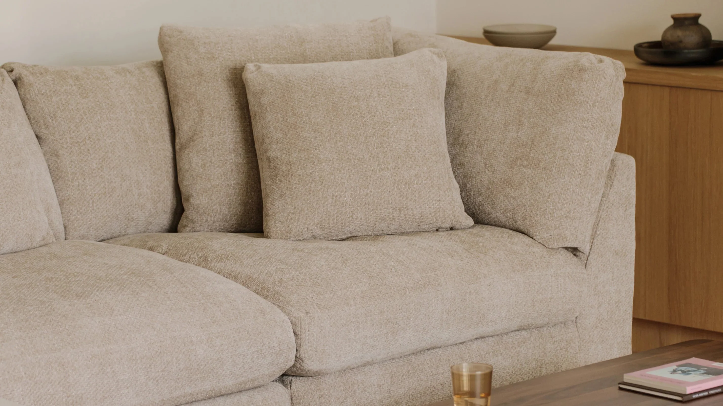 Get Together™ 2-Piece Modular Sofa, Standard, Champagne - Image 3