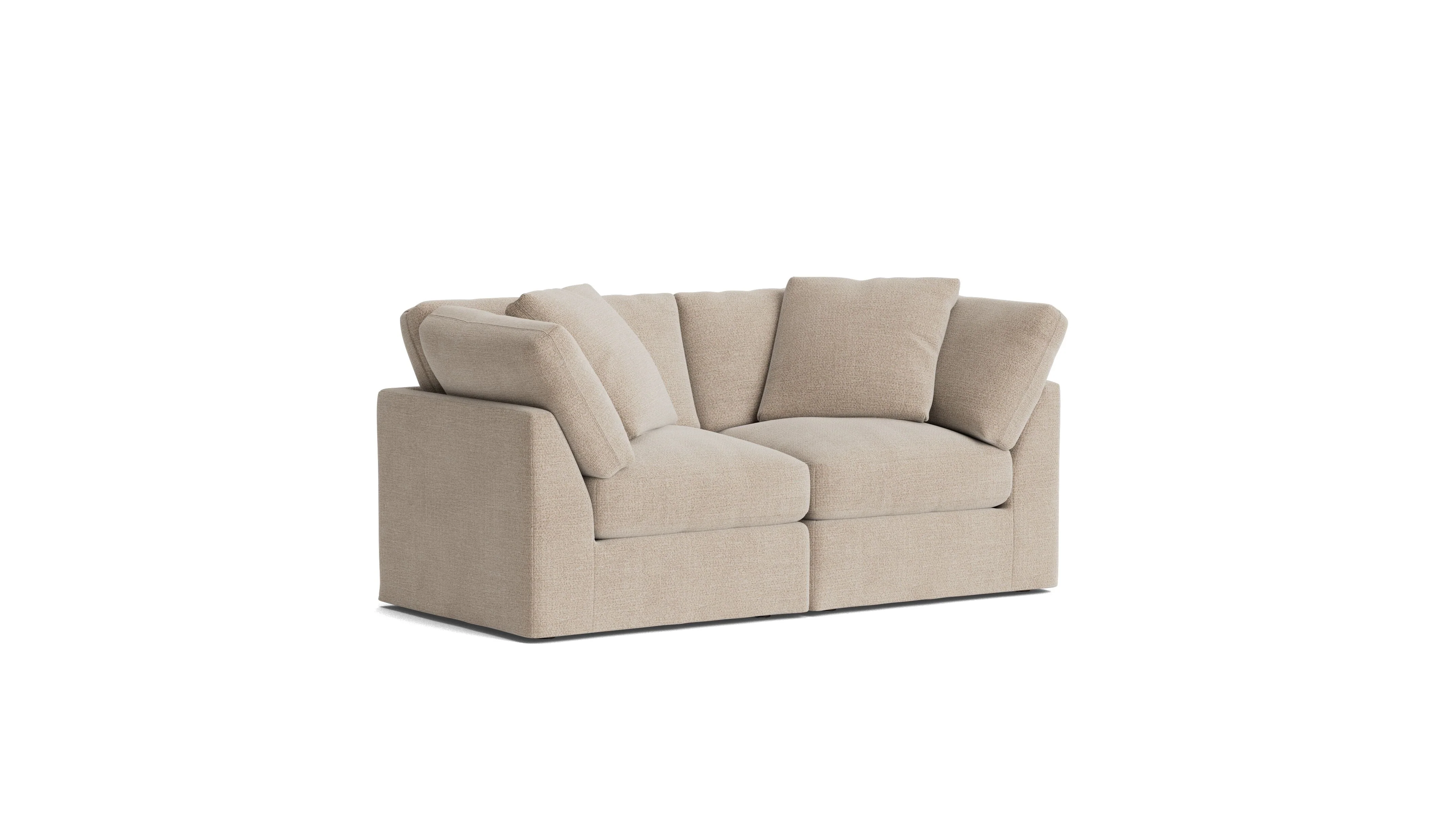 Get Together™ 2-Piece Modular Sofa, Standard, Champagne - Image 4