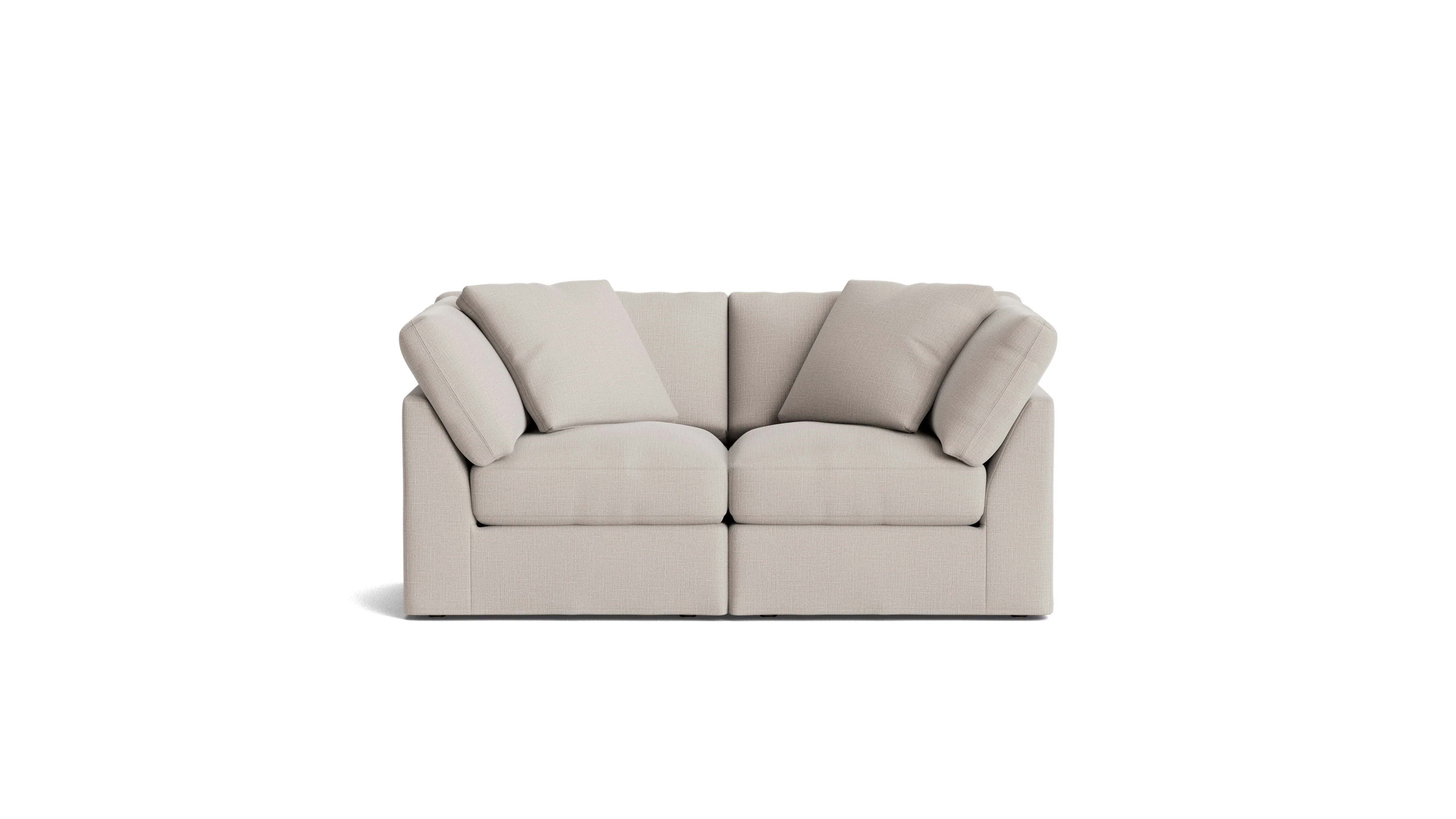 Get Together™ 2-Piece Modular Sofa, Standard, Clay - Image 2