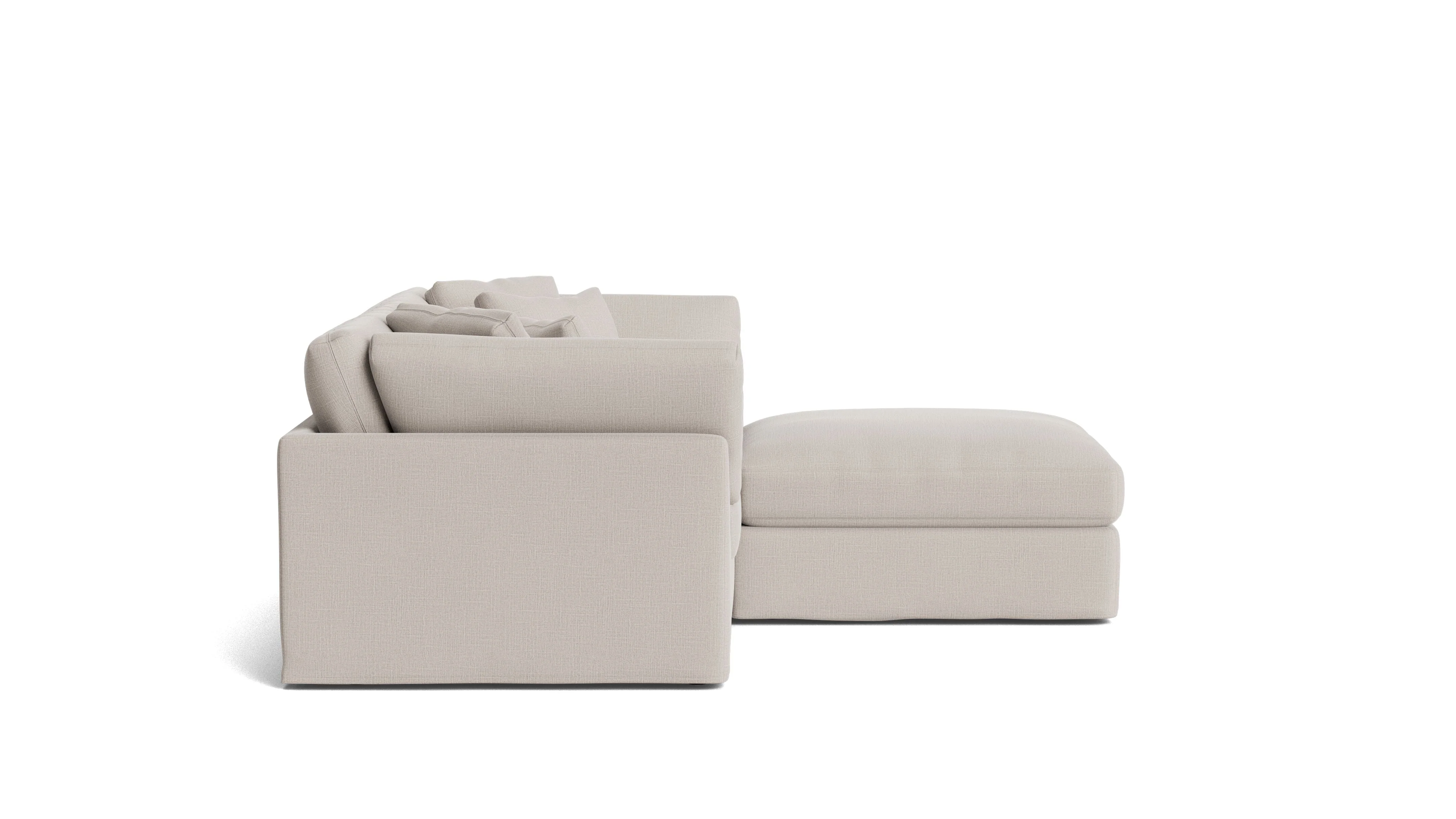 Get Together™ 3-Piece Modular Sectional, Large, Clay - Image 4