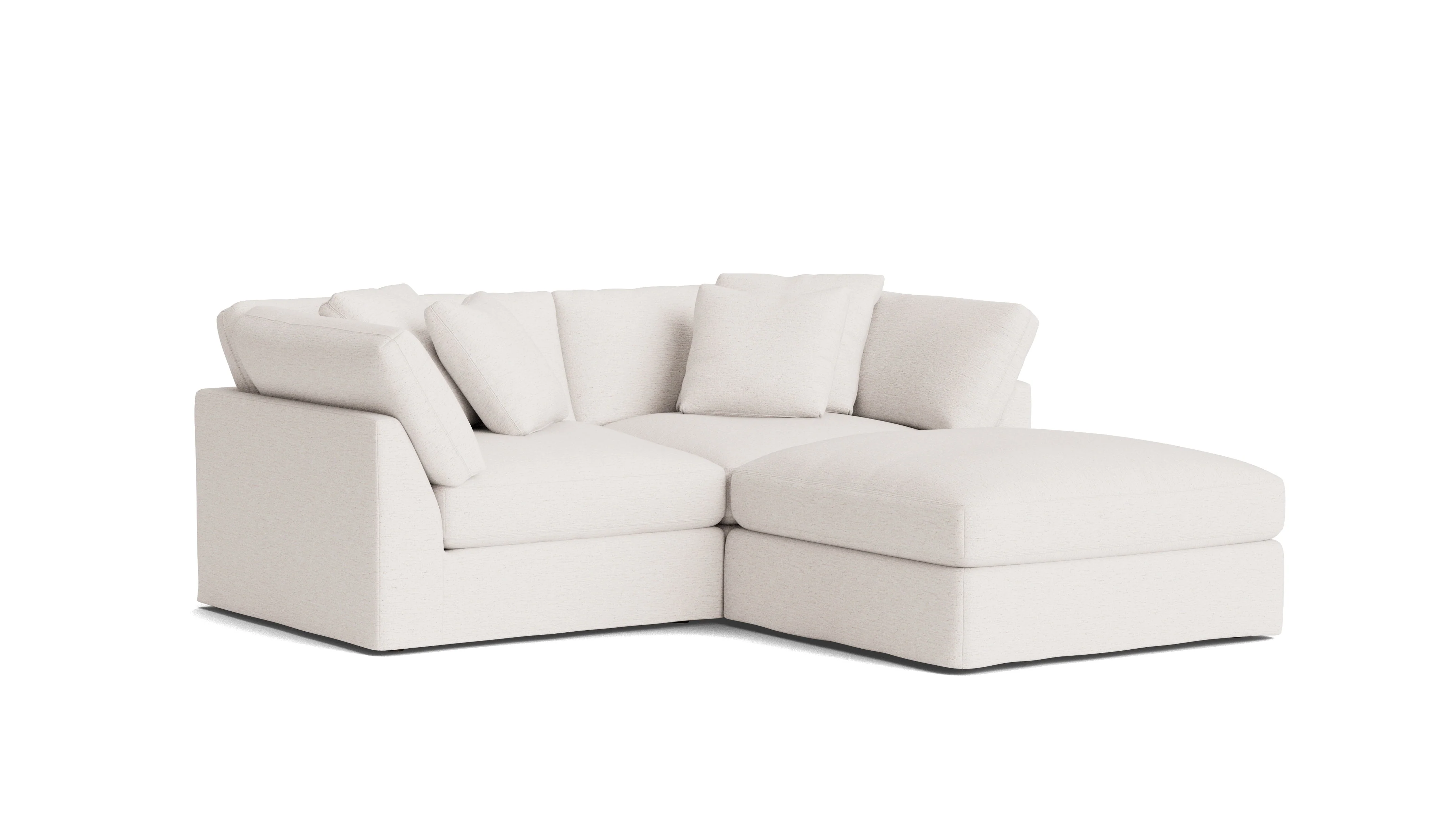 Get Together™ 3-Piece Modular Sectional, Large, Nomad Snow - Image 3