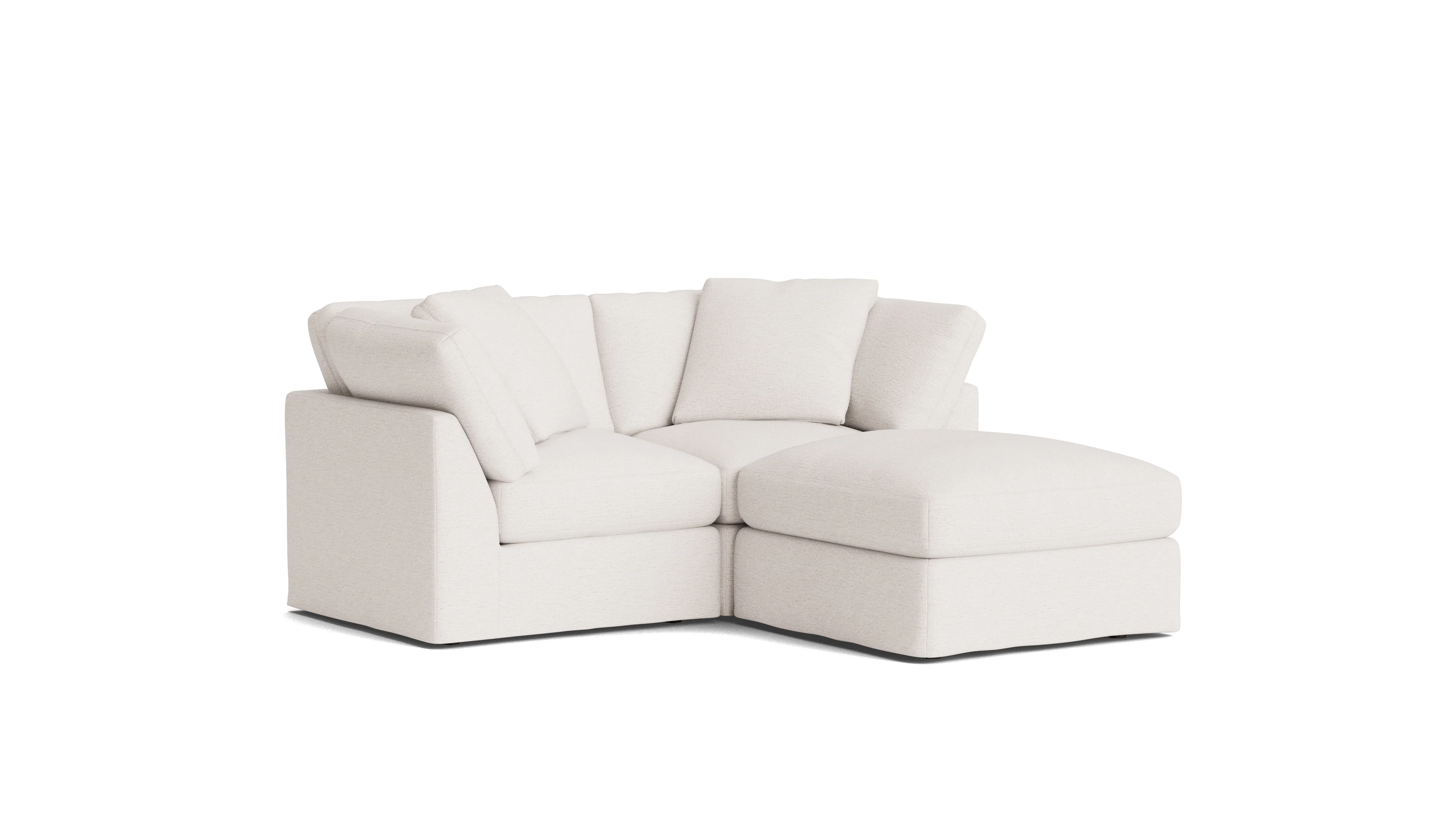 Get Together™ 3-Piece Modular Sectional, Standard, Nomad Snow - Image 3