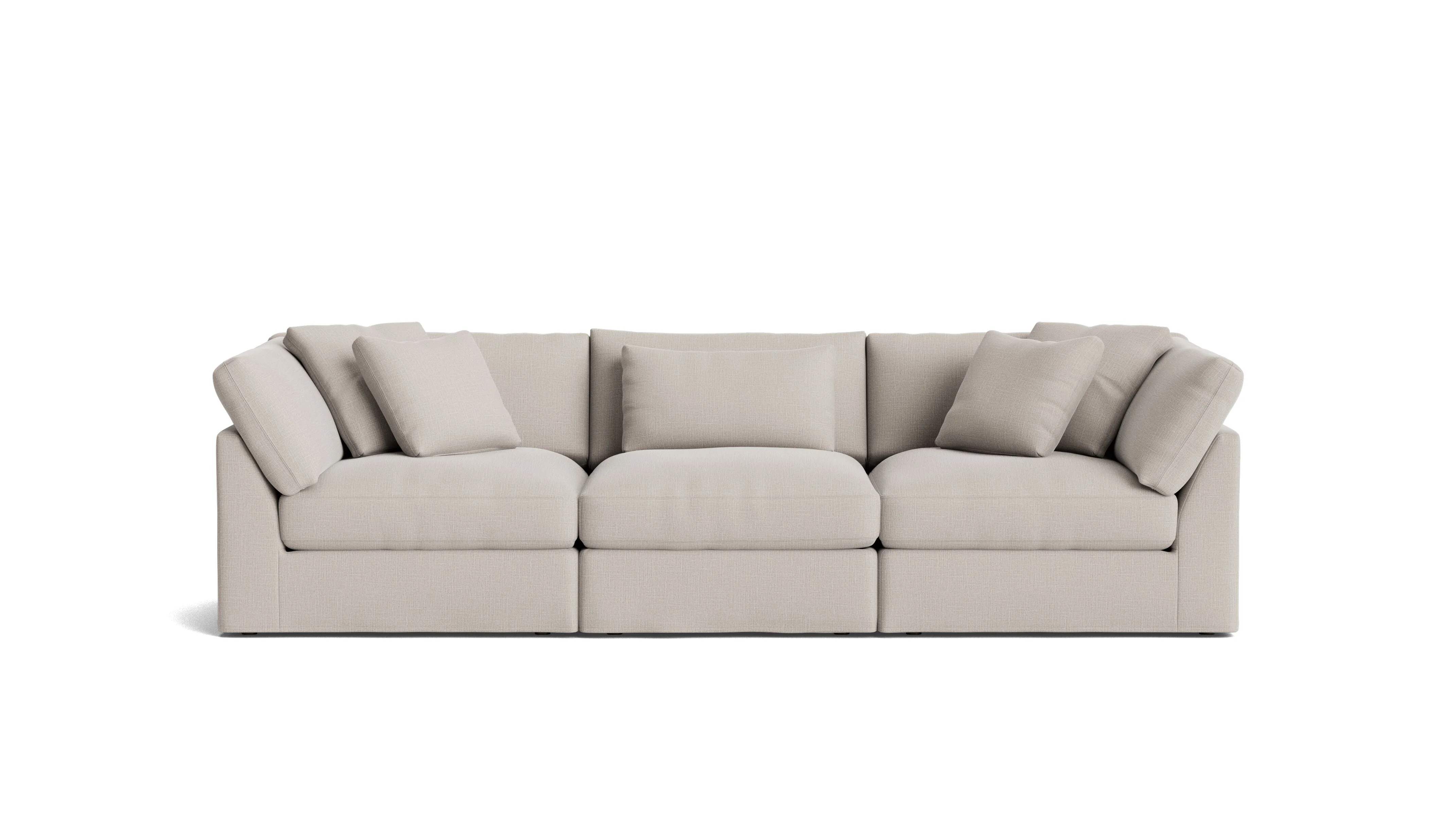 Get Together™ 3-Piece Modular Sofa, Large, Clay - Image 2