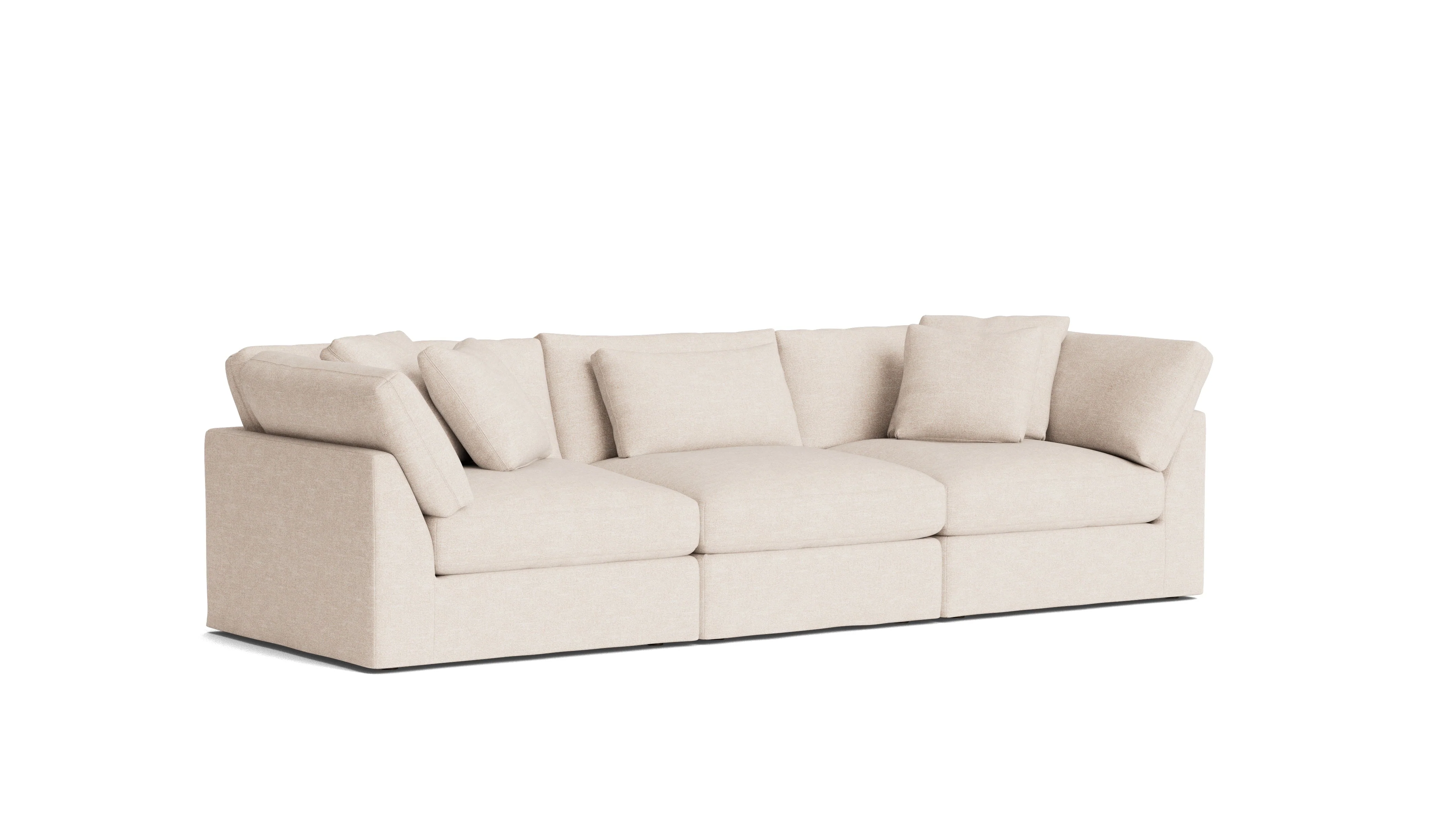 Get Together™ 3-Piece Modular Sofa, Large, Sunbeam - Image 3