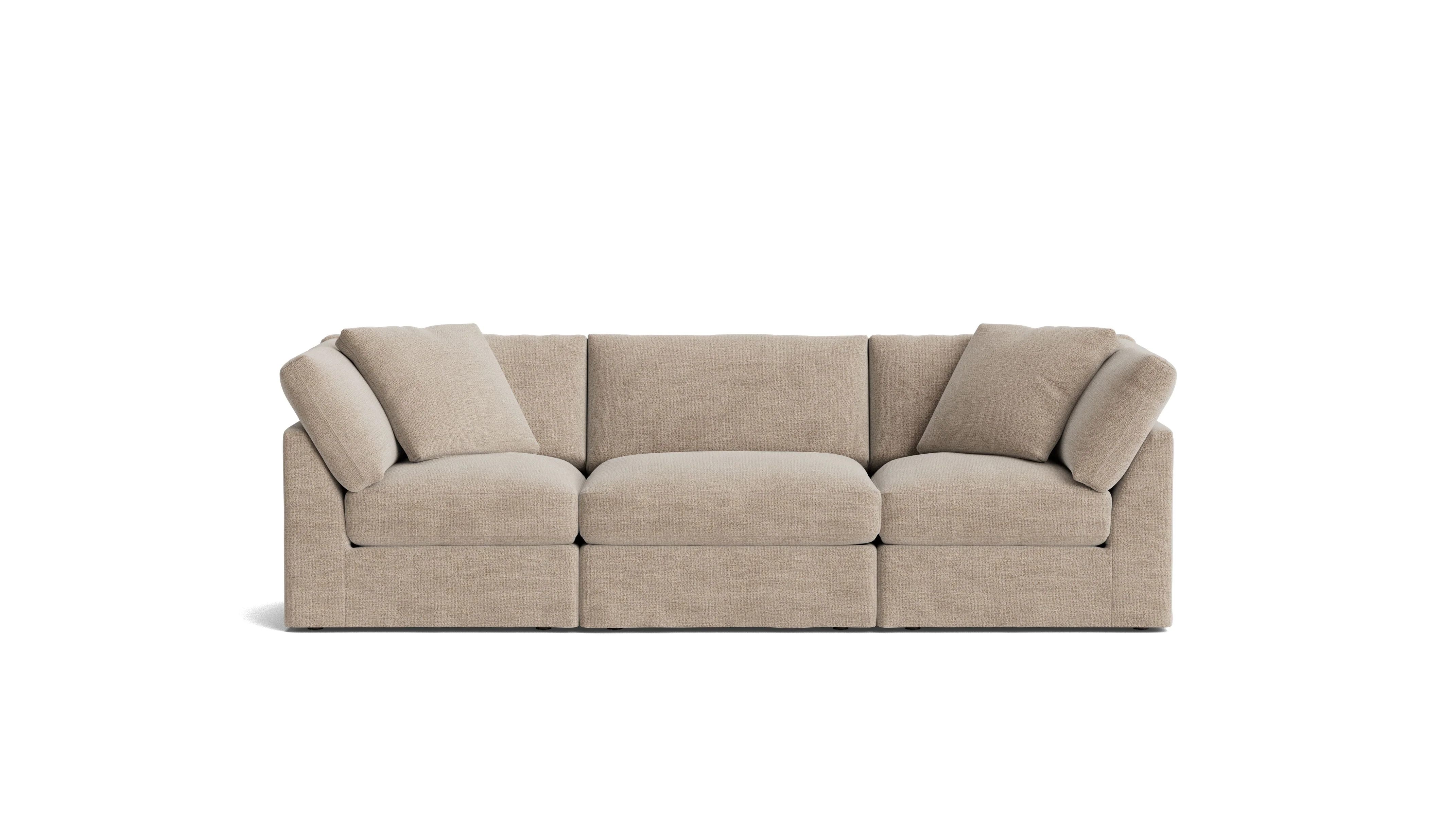 Get Together™ 3-Piece Modular Sofa, Standard, Champagne - Image 2