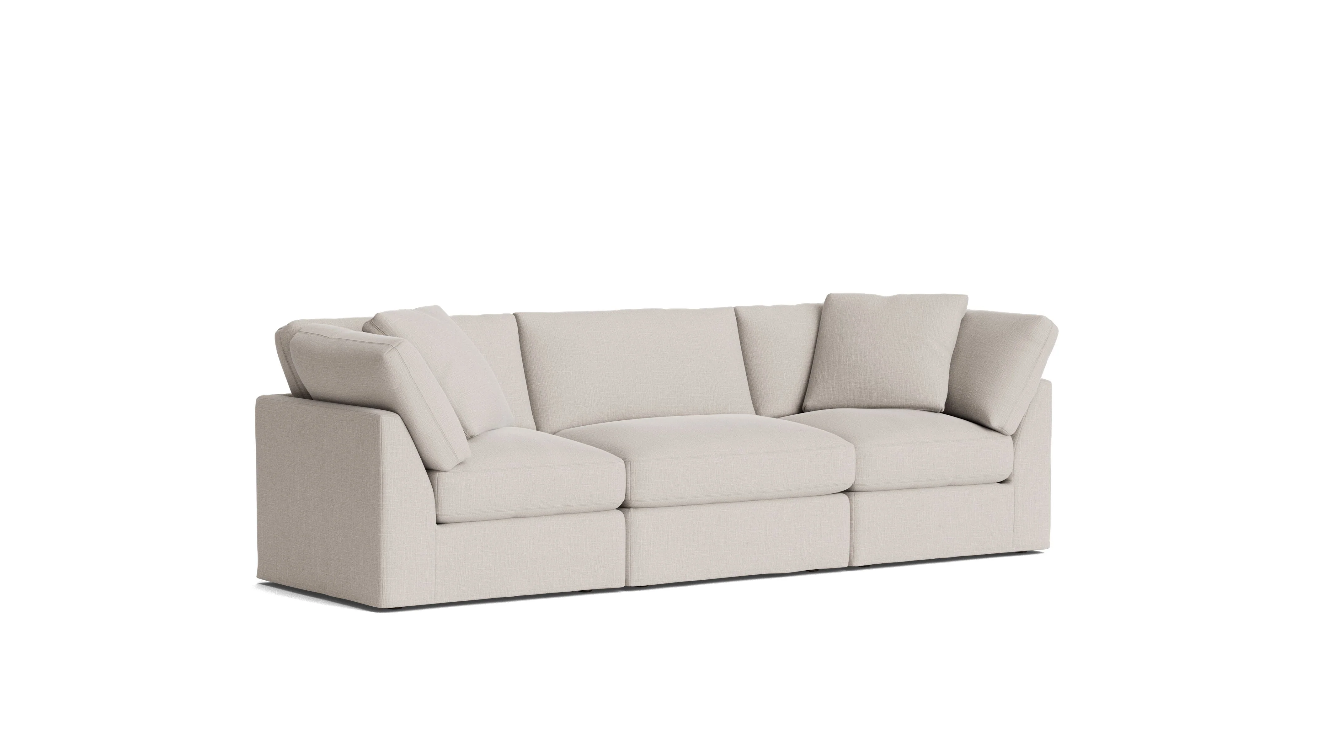 Get Together™ 3-Piece Modular Sofa, Standard, Clay - Image 3