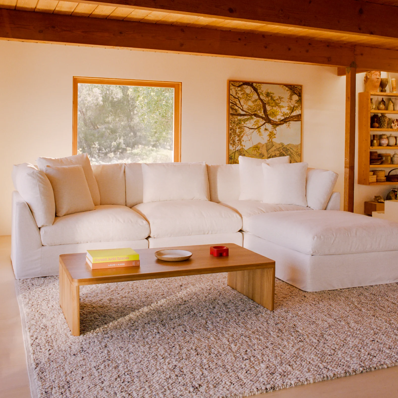 Get Together™ 4-Piece Modular Sectional, Large, Nomad Snow