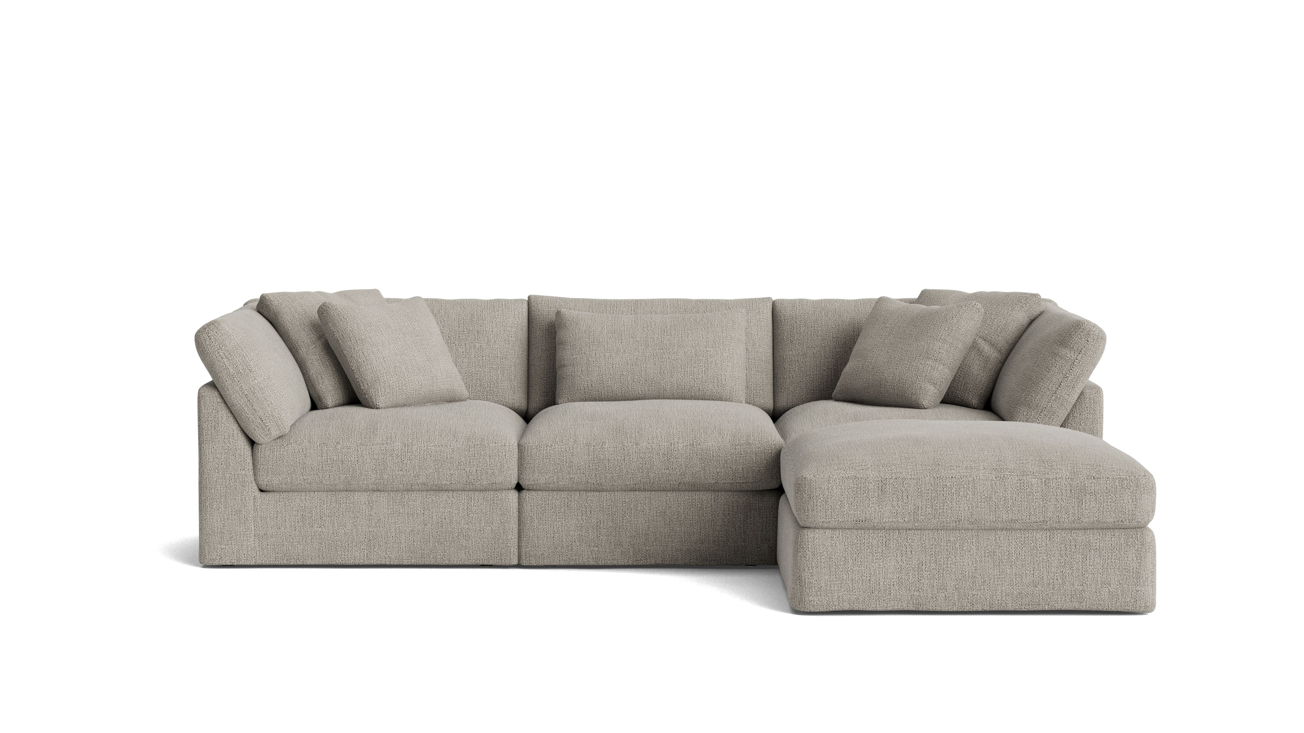 Get Together™ 4-Piece Modular Sectional, Large, Oatmeal - Image 2