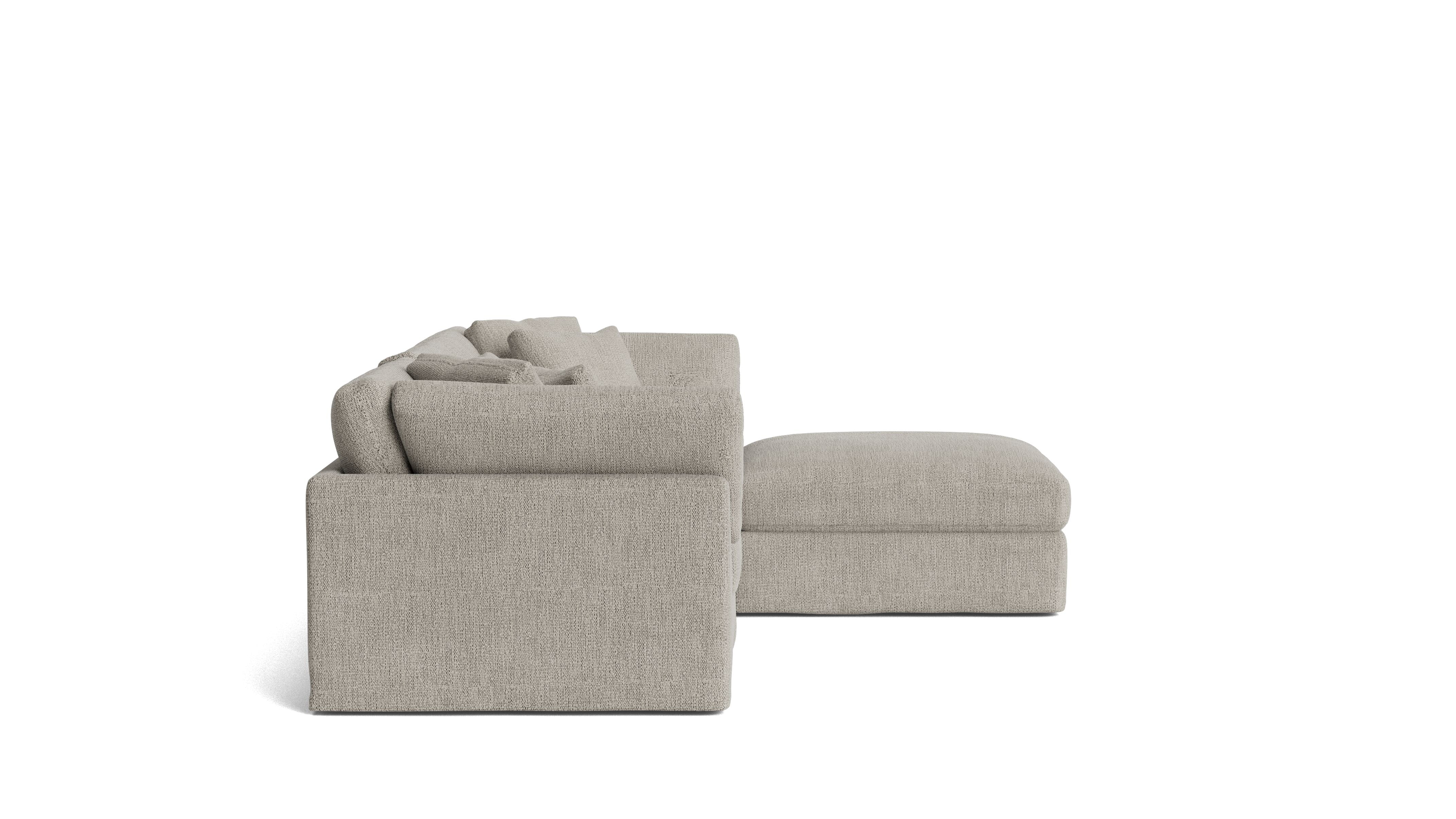 Get Together™ 4-Piece Modular Sectional, Large, Oatmeal - Image 4