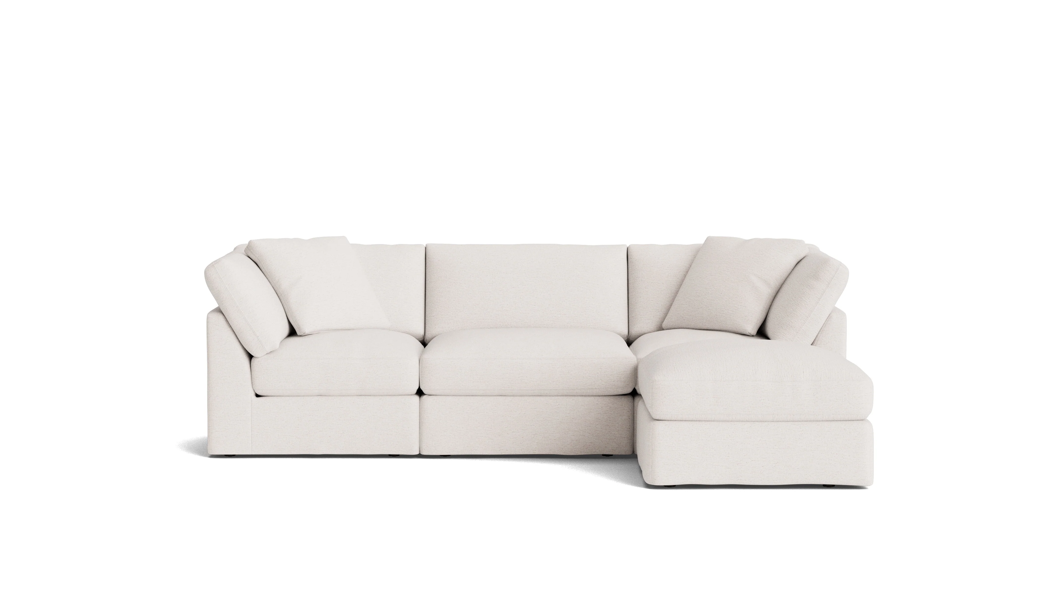 Get Together™ 4-Piece Modular Sectional, Standard, Nomad Snow - Image 2