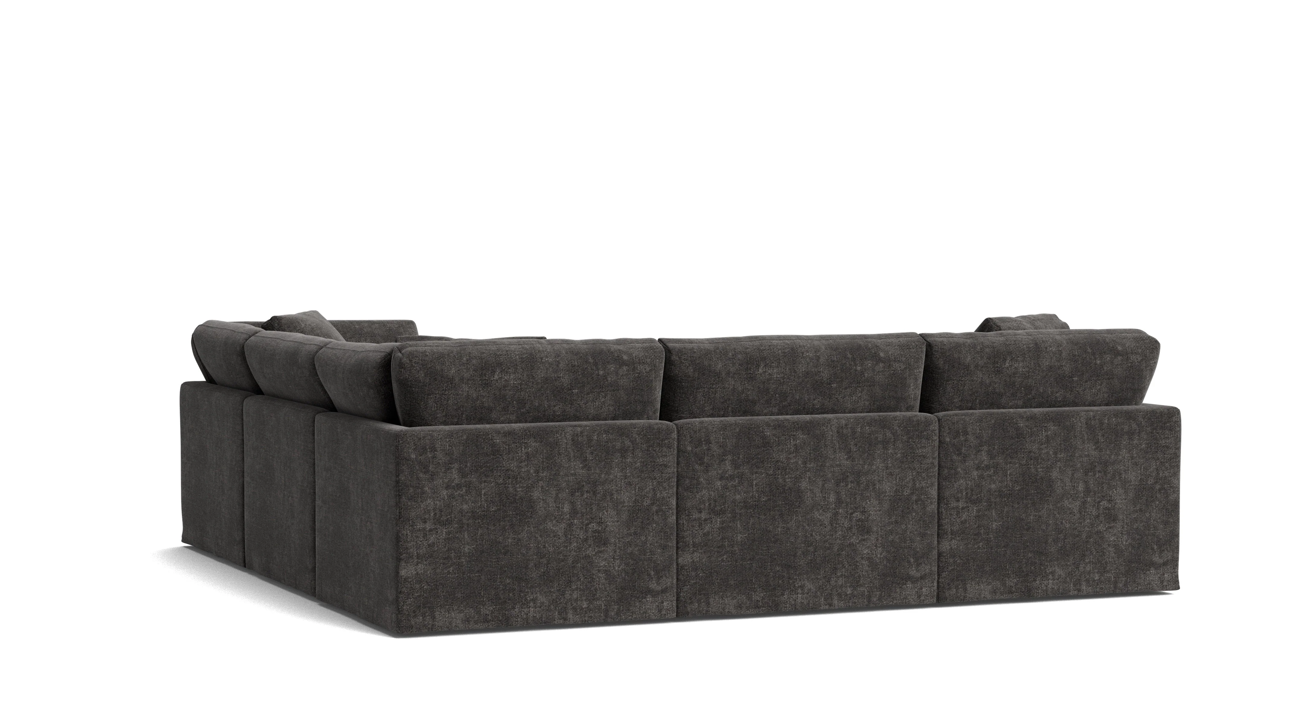 Get Together™ 5-Piece Modular Sectional Closed, Standard, Truffle - Image 5