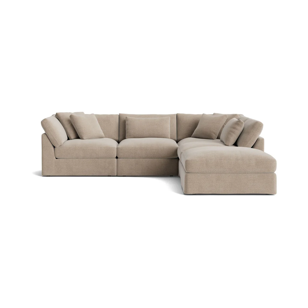 Get Together™ 5-Piece Modular Sectional, Large, Champagne