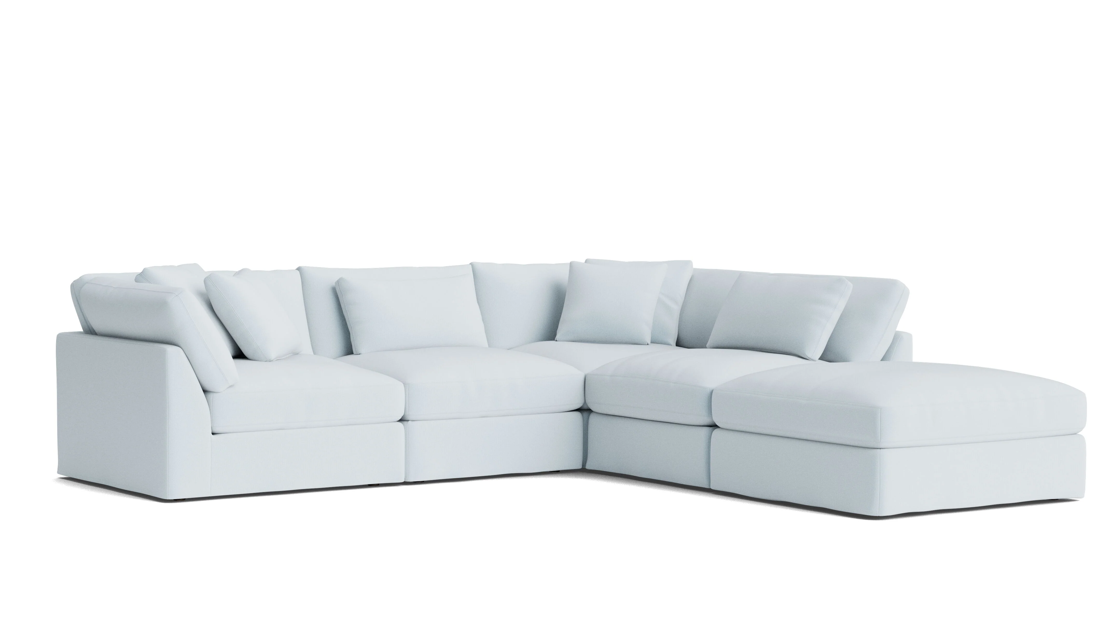Get Together™ 5-Piece Modular Sectional, Large, Cove - Image 3