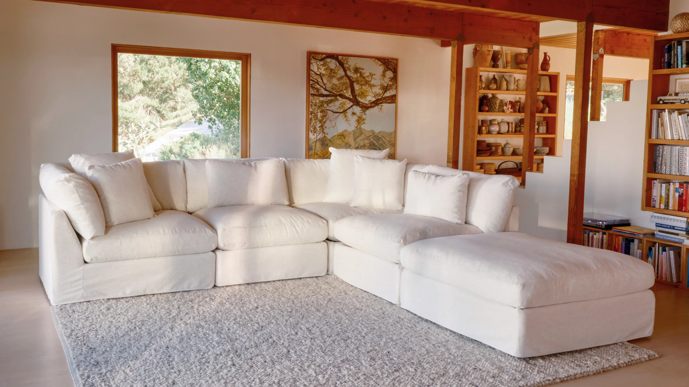Get Together™ 5-Piece Modular Sectional, Large, Nomad Snow - Image 3
