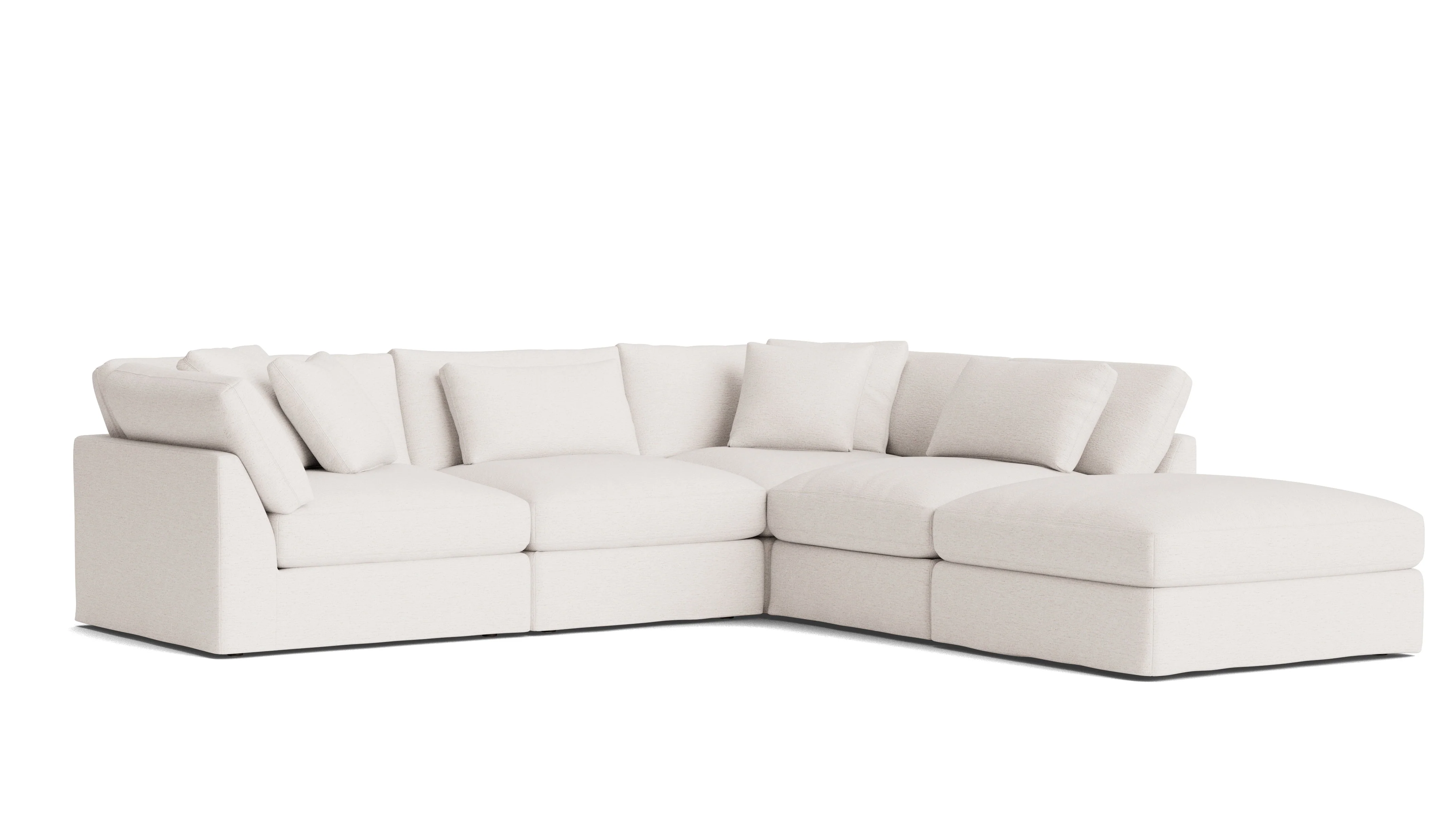 Get Together™ 5-Piece Modular Sectional, Large, Nomad Snow - Image 5