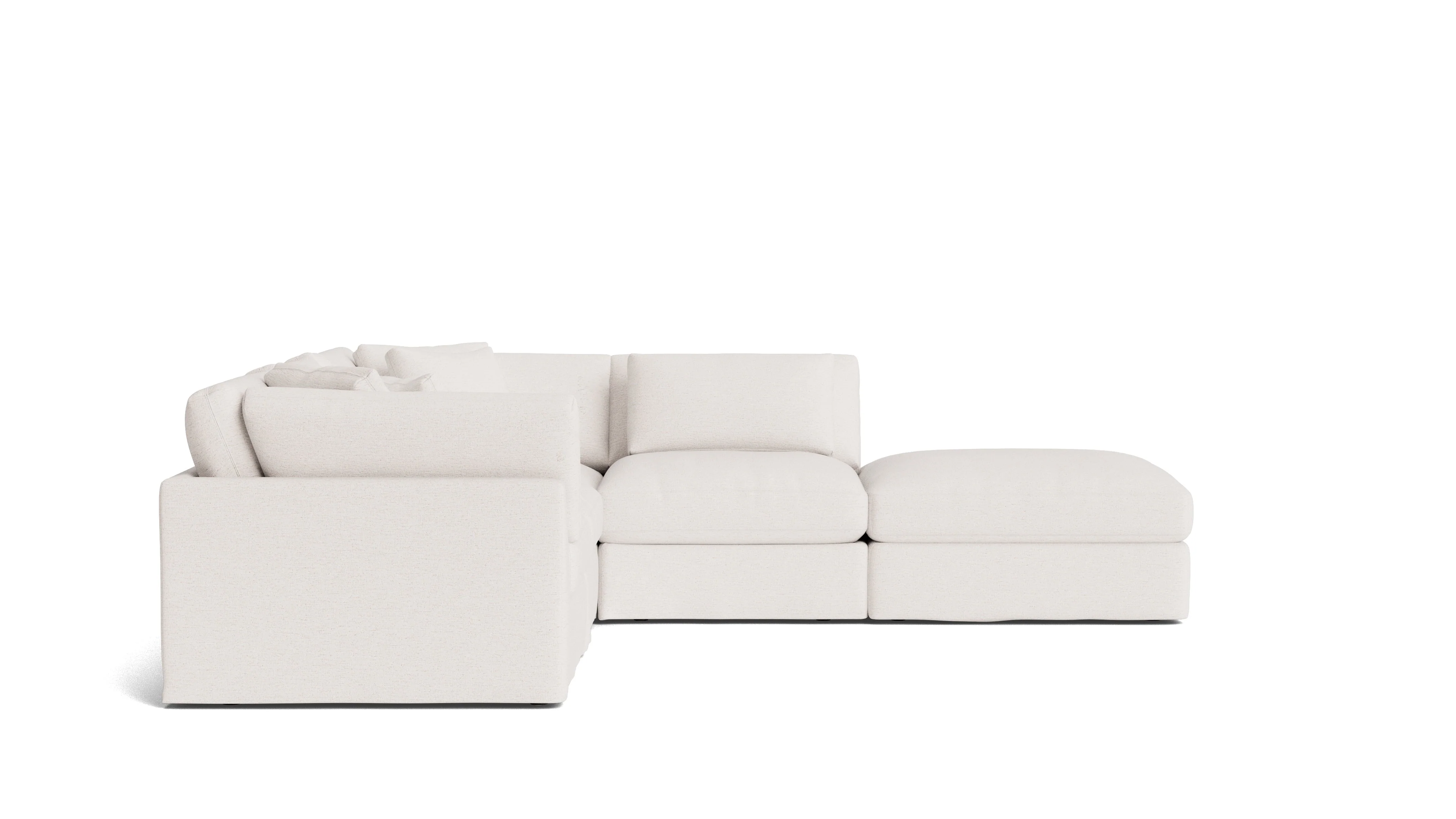 Get Together™ 5-Piece Modular Sectional, Large, Nomad Snow - Image 6
