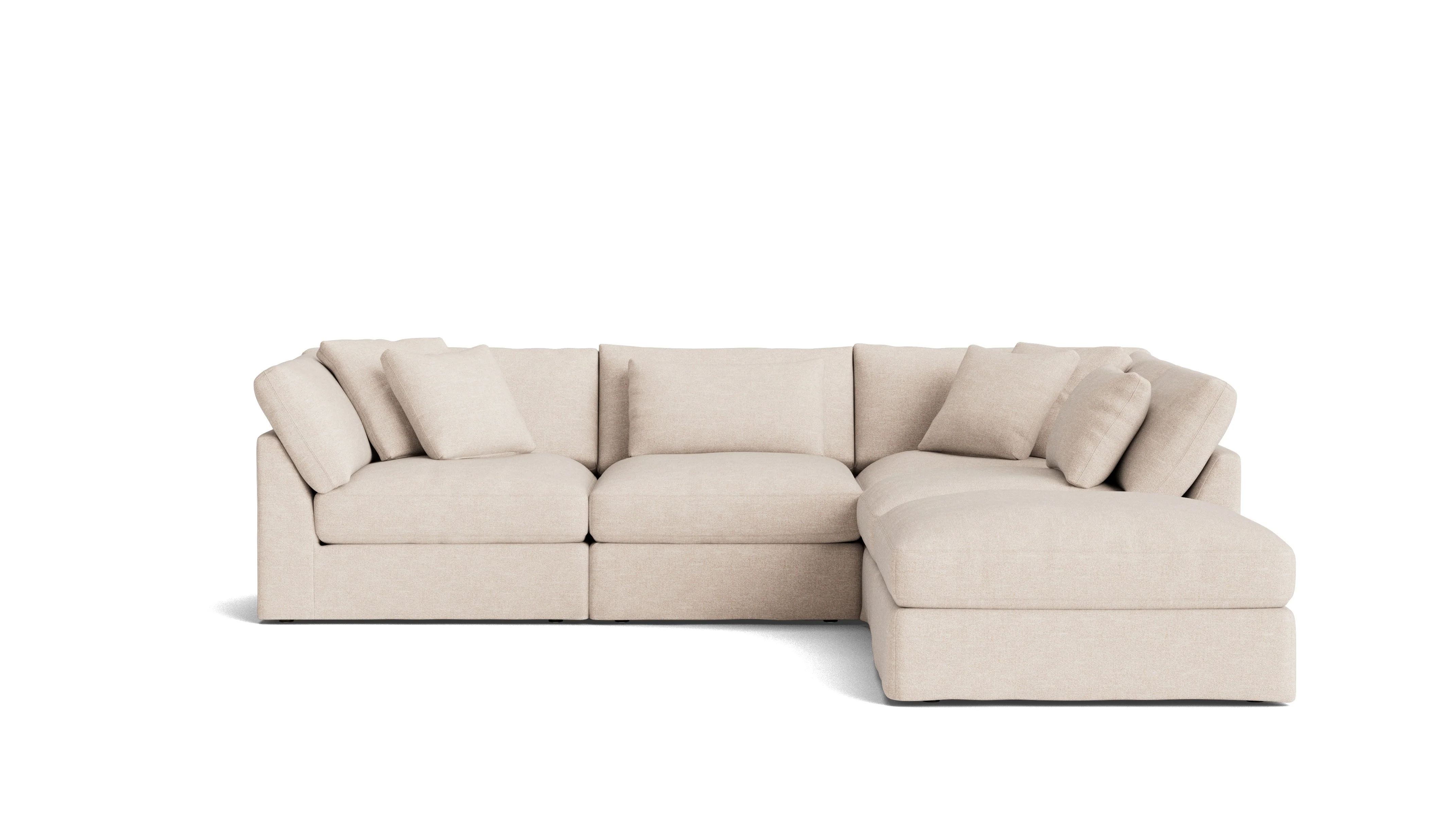 Get Together™ 5-Piece Modular Sectional, Large, Sunbeam - Image 2