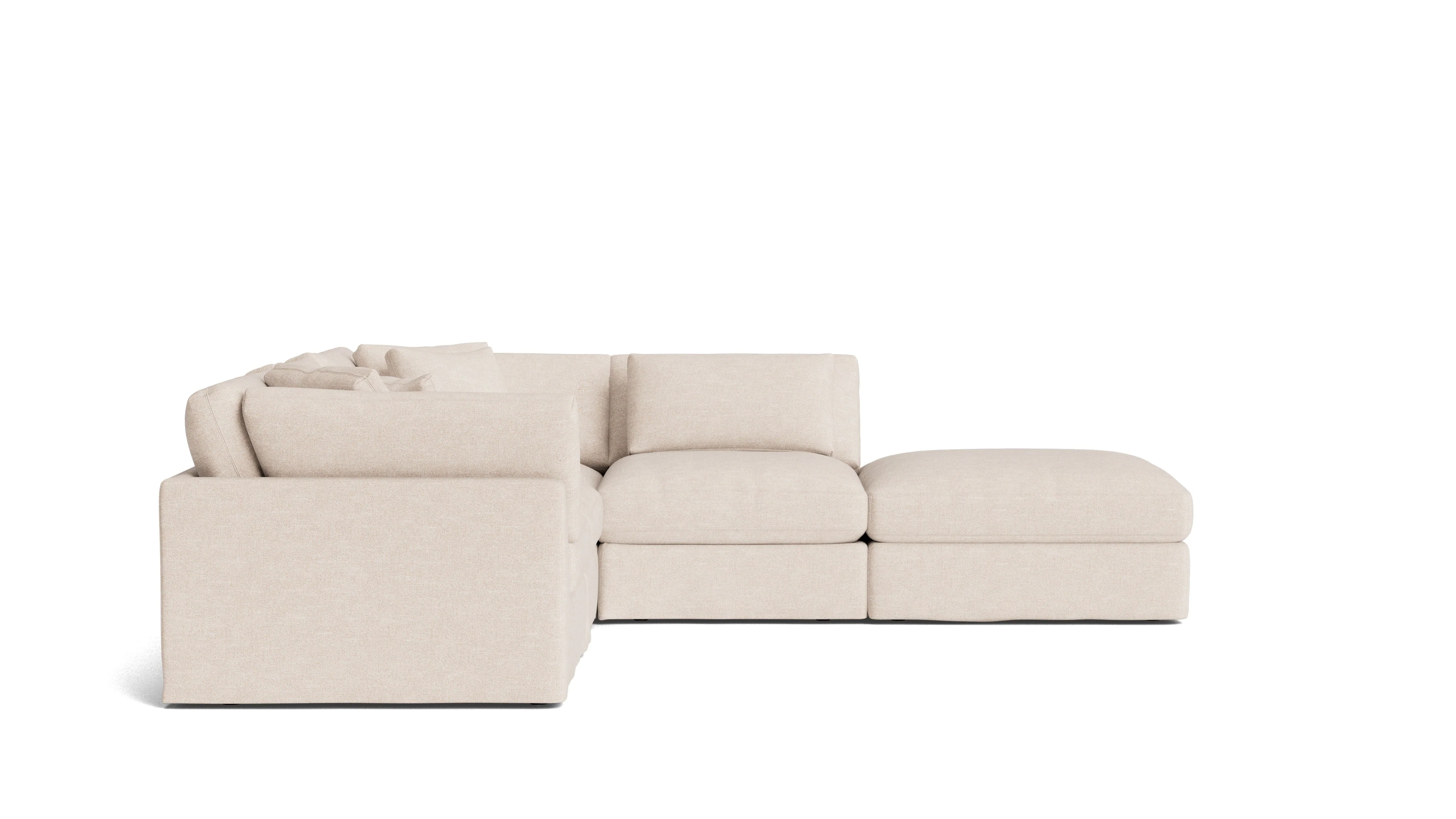 Get Together™ 5-Piece Modular Sectional, Large, Sunbeam - Image 4