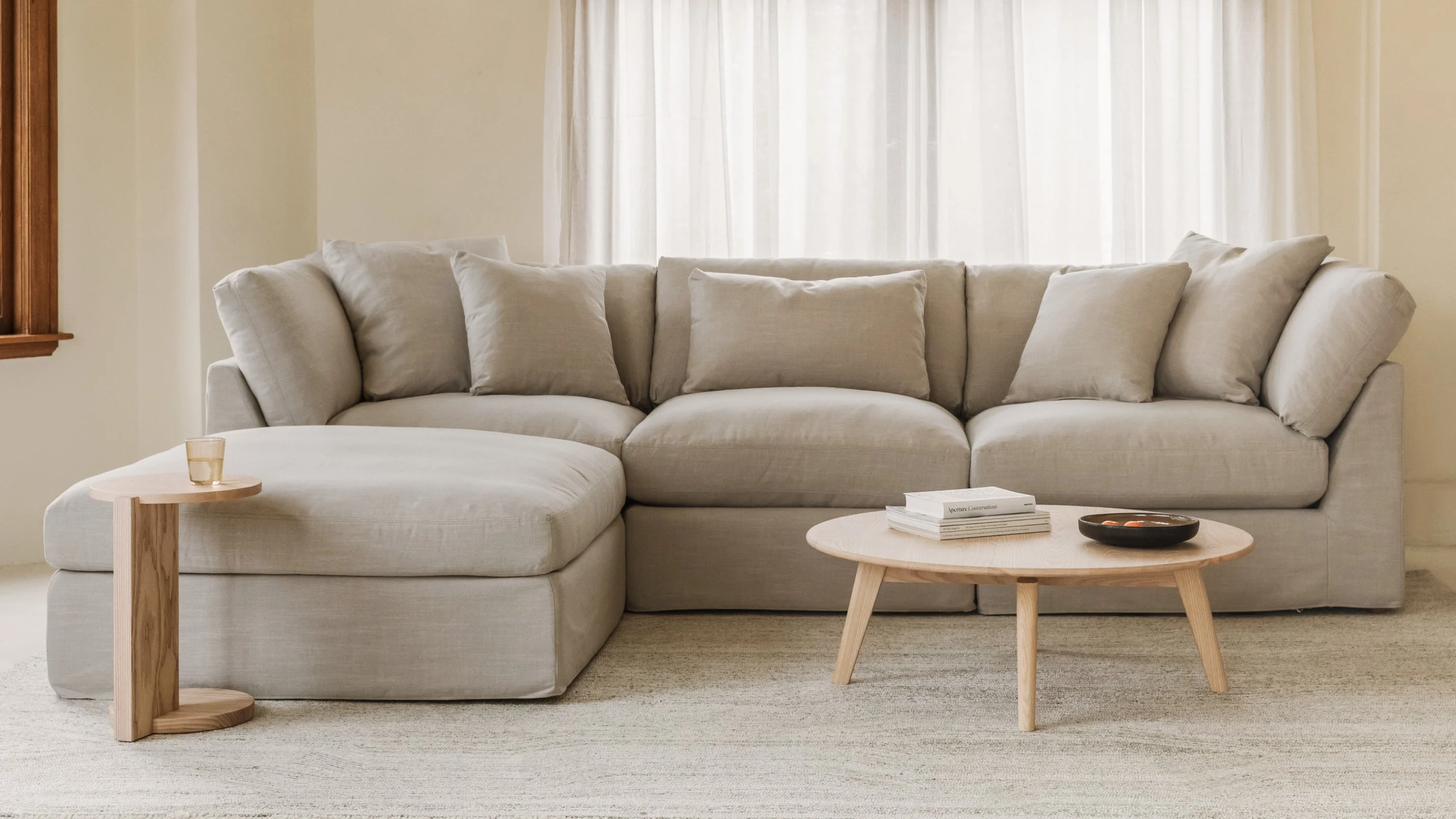 Get Together™ 5-Piece Modular Sectional, Large, Clay - Image 8