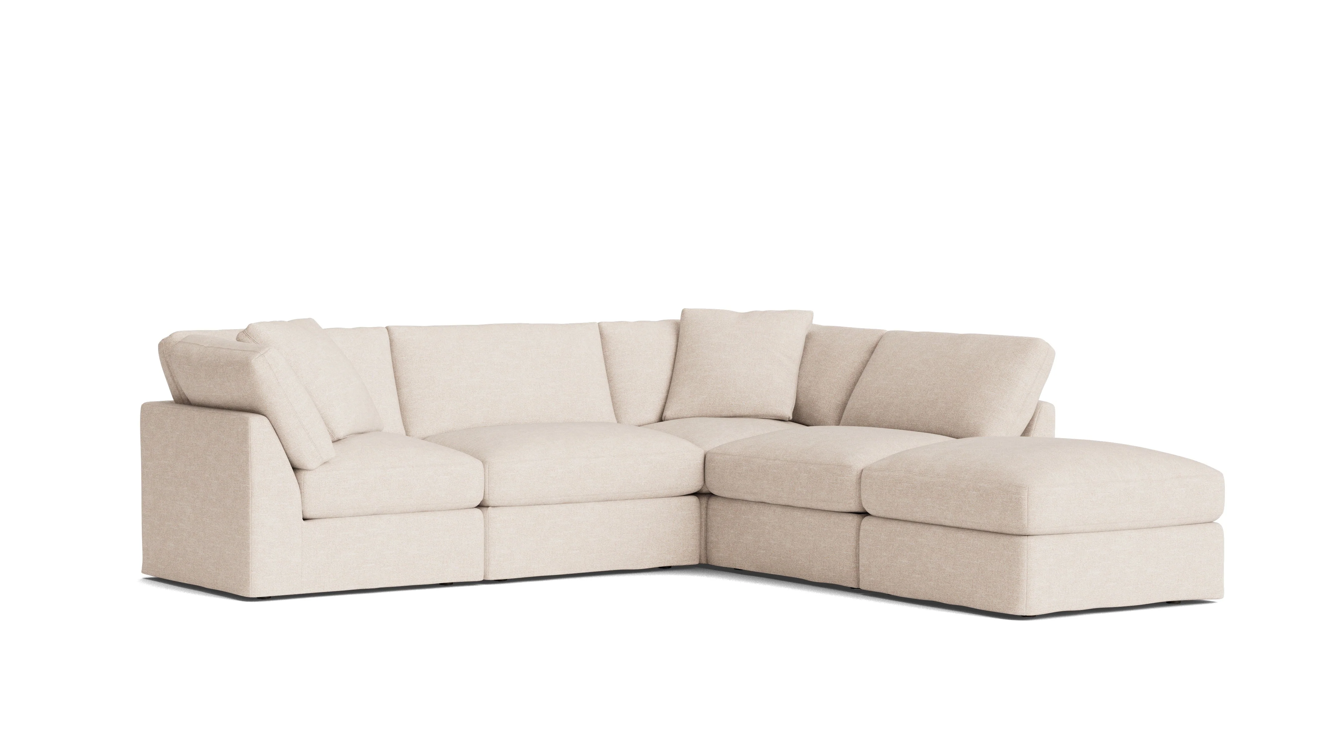 Get Together™ 5-Piece Modular Sectional, Standard, Sunbeam - Image 3