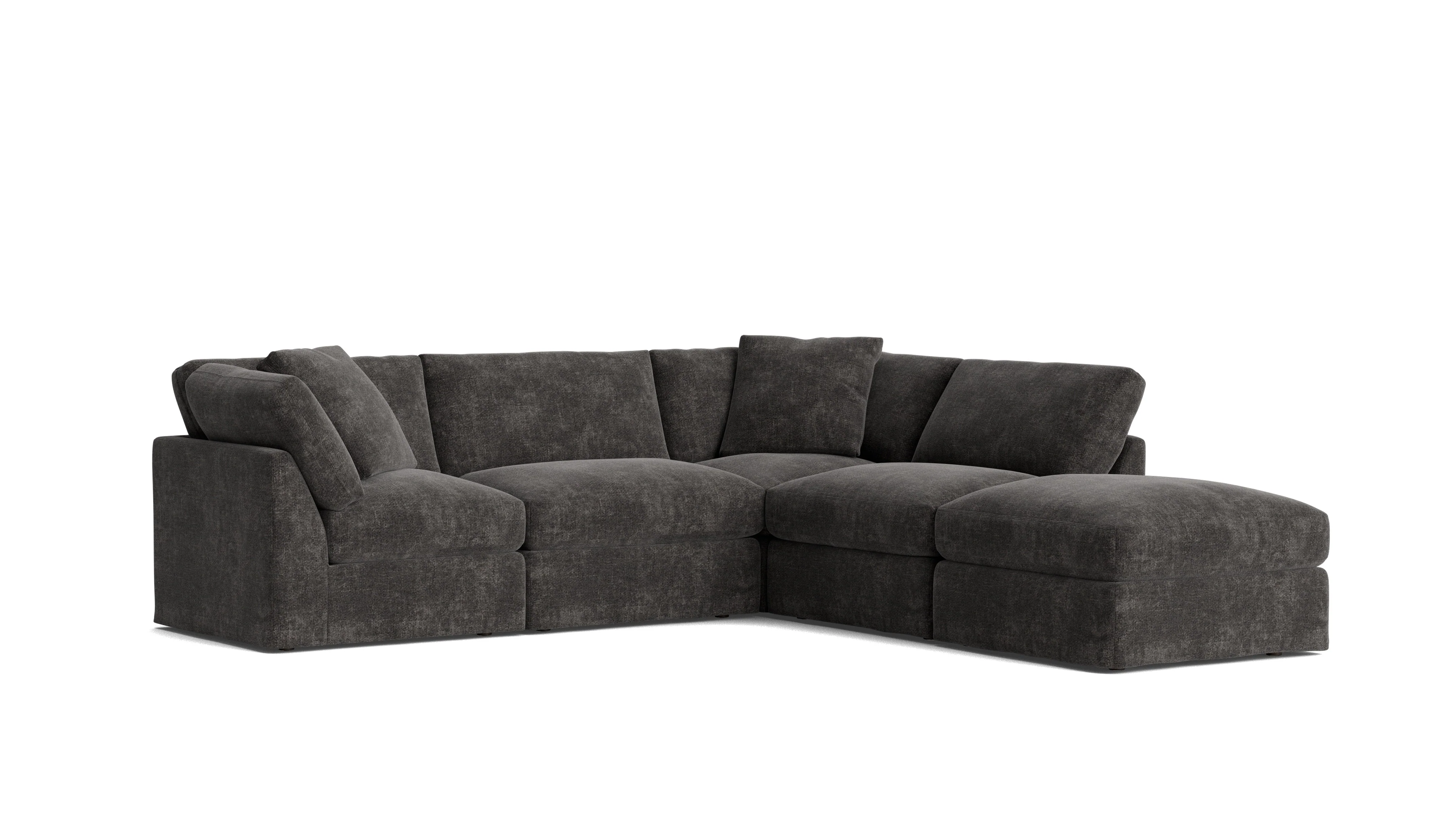 Get Together™ 5-Piece Modular Sectional, Standard, Truffle - Image 3