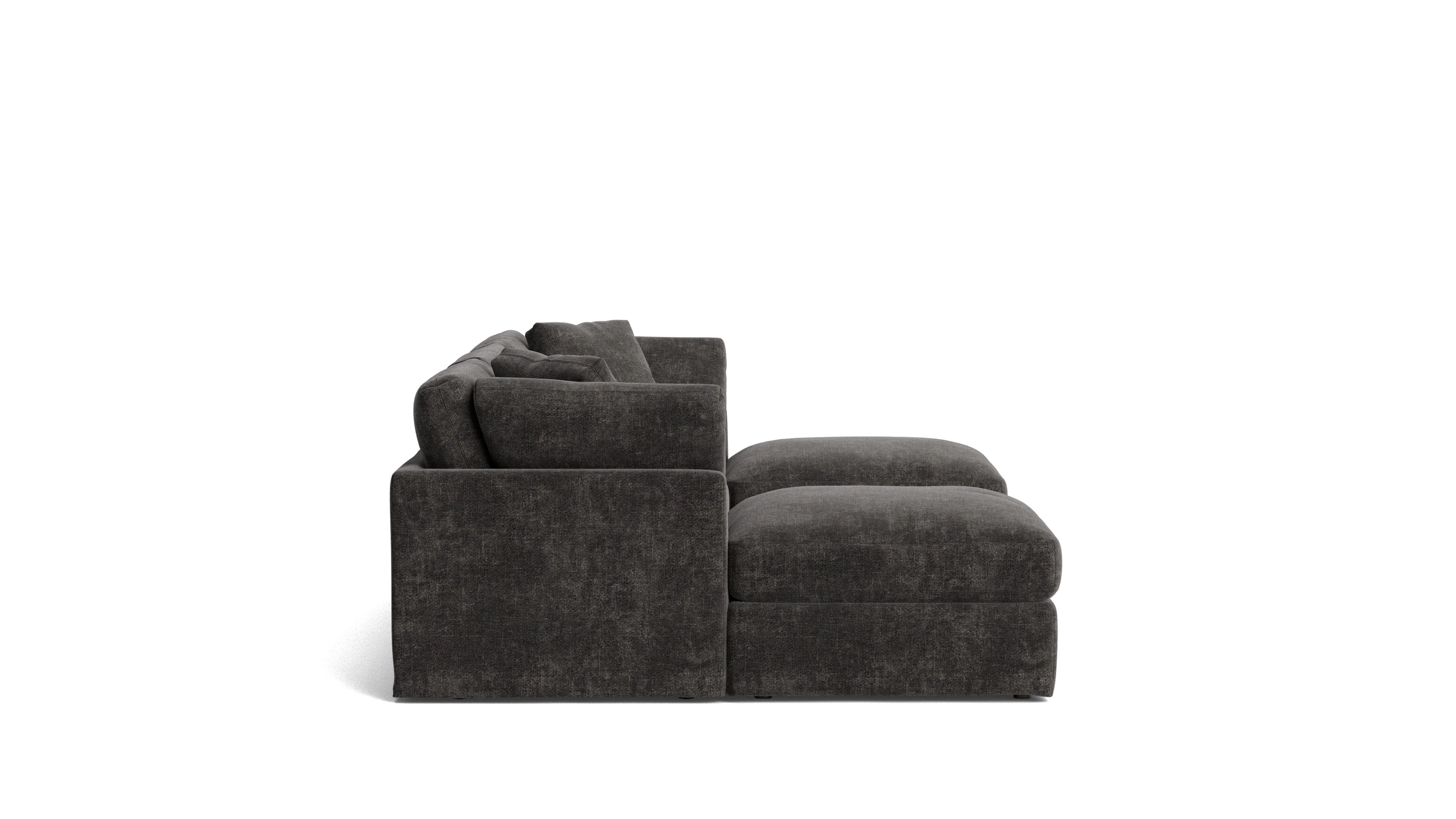 Get Together™ 5-Piece Modular U-Shaped Sectional, Standard, Truffle - Image 4