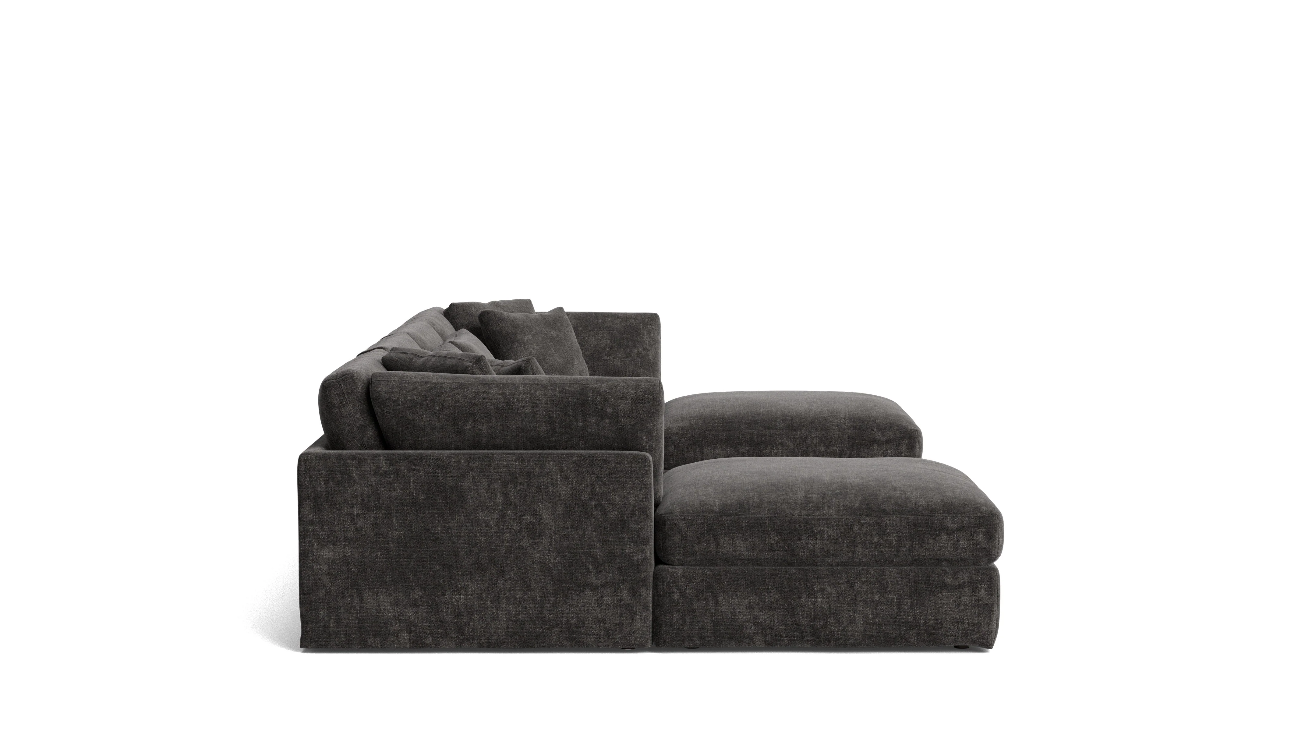 Get Together™ 6-Piece Modular U-Shaped Sectional, Large, Truffle - Image 4