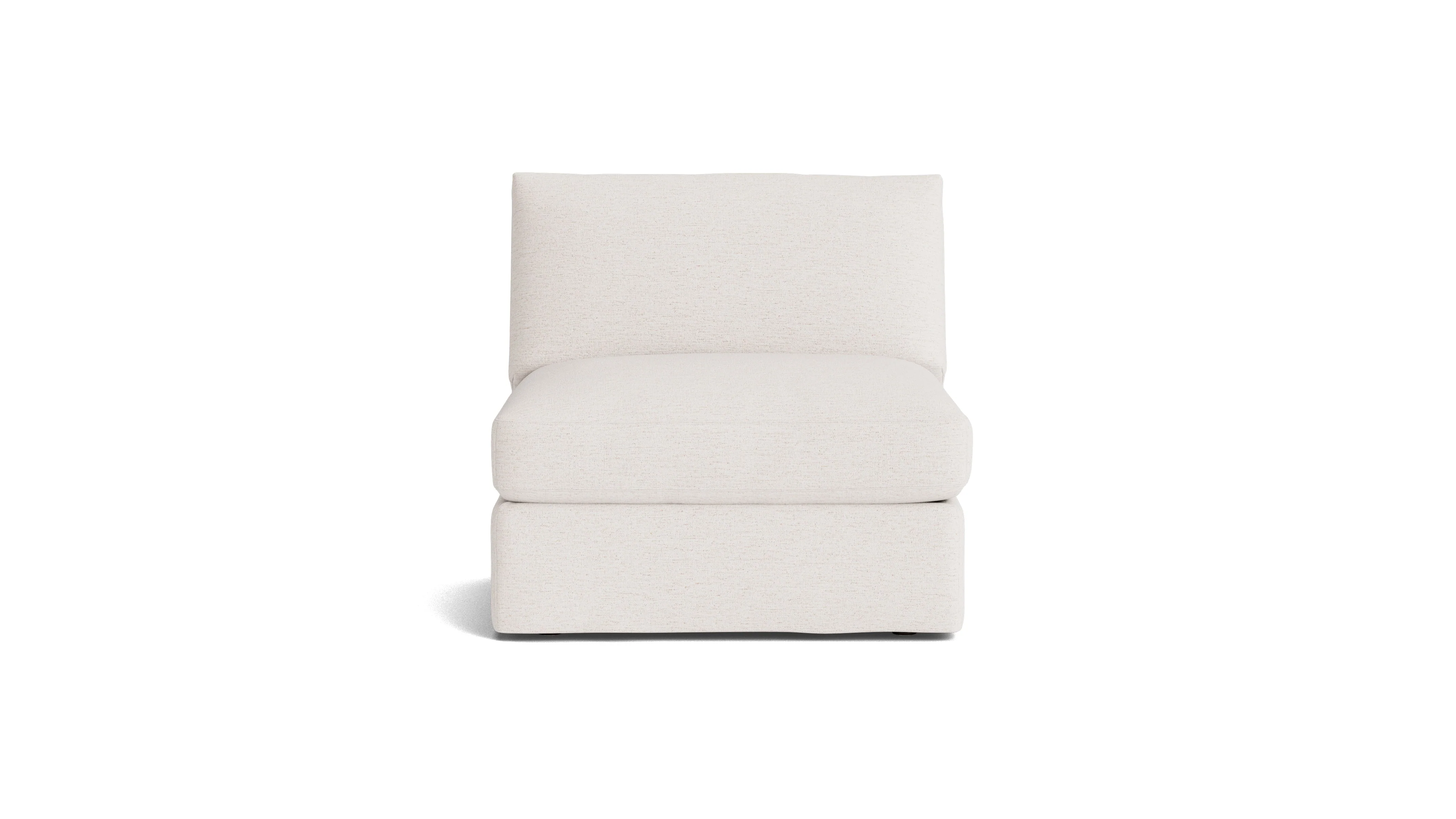 Get Together™ Armless Chair, Large, Nomad Snow - Image 2