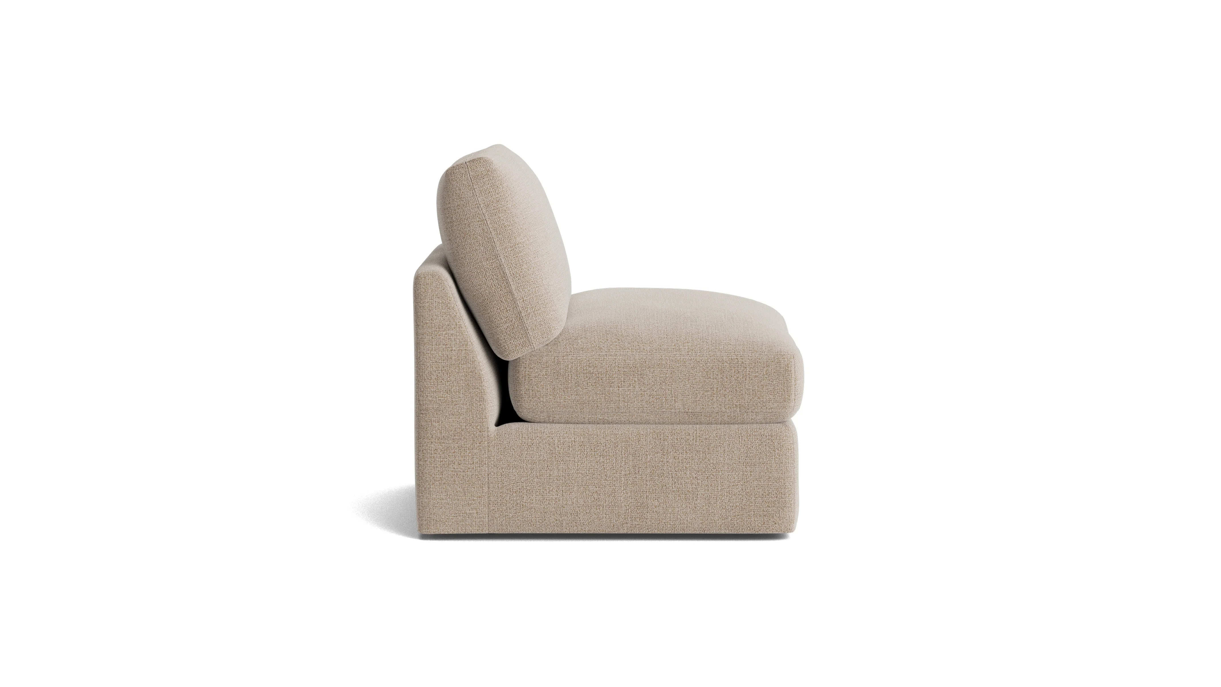 Get Together™ Armless Chair, Standard, Champagne - Image 5