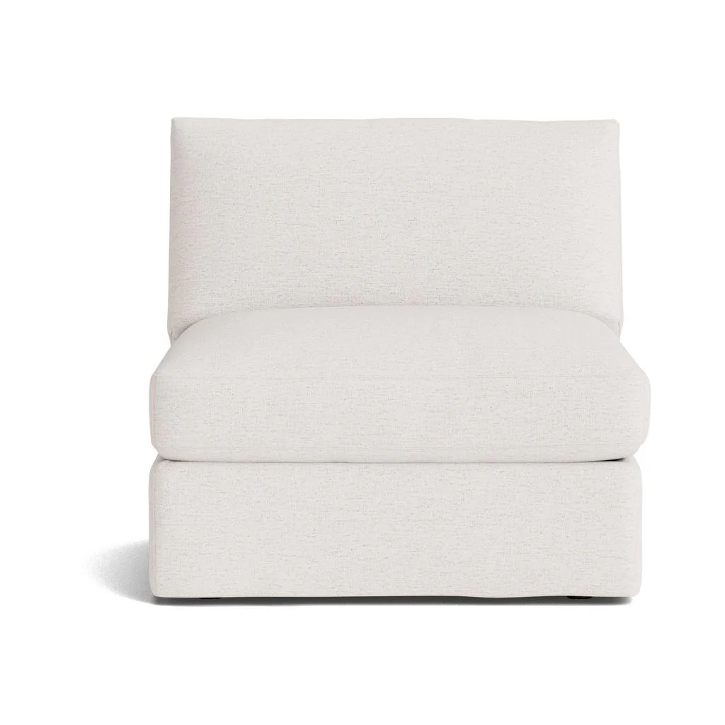 Get Together™ Armless Chair, Standard, Nomad Snow