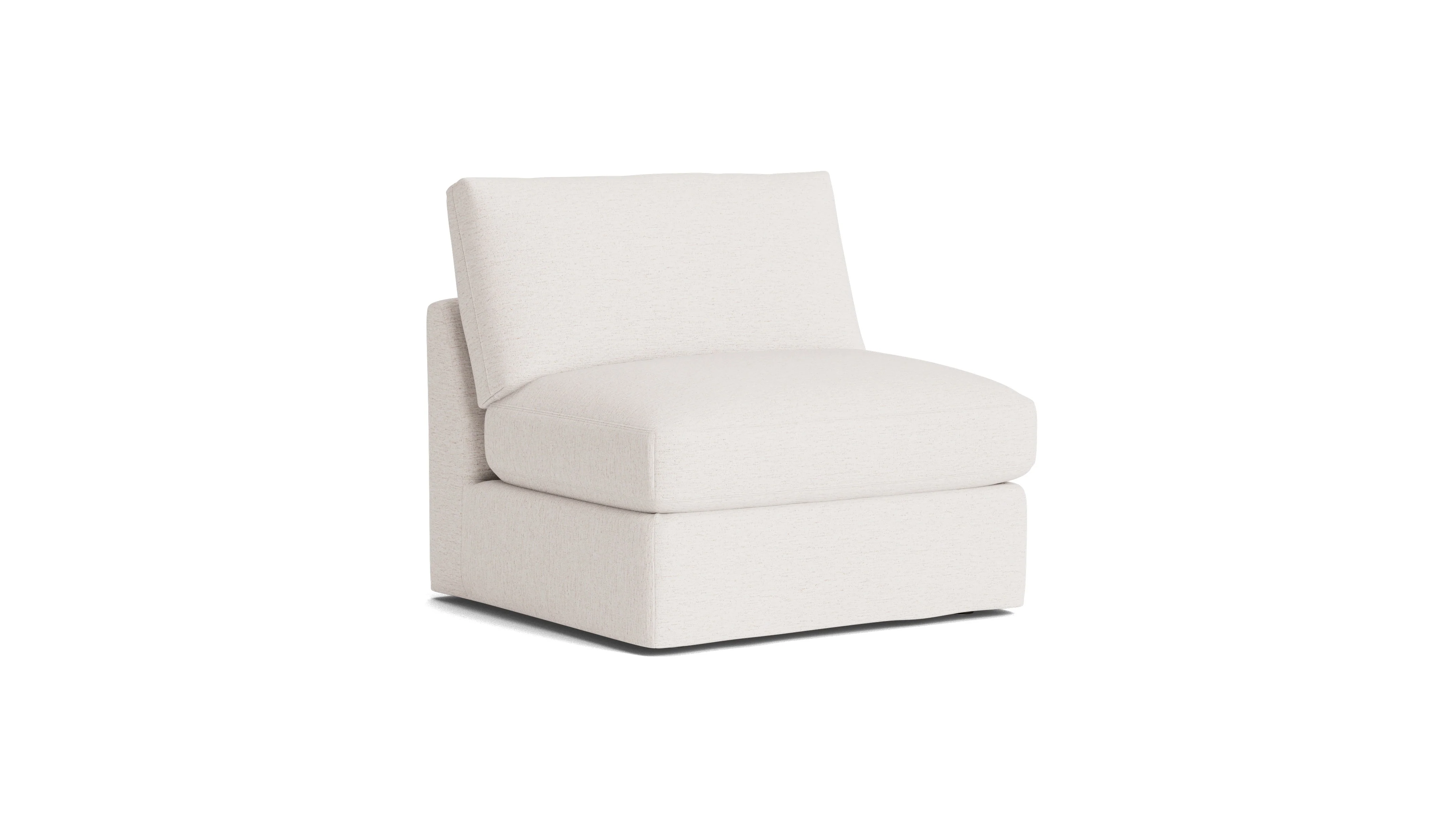 Get Together™ Armless Chair, Standard, Nomad Snow - Image 3
