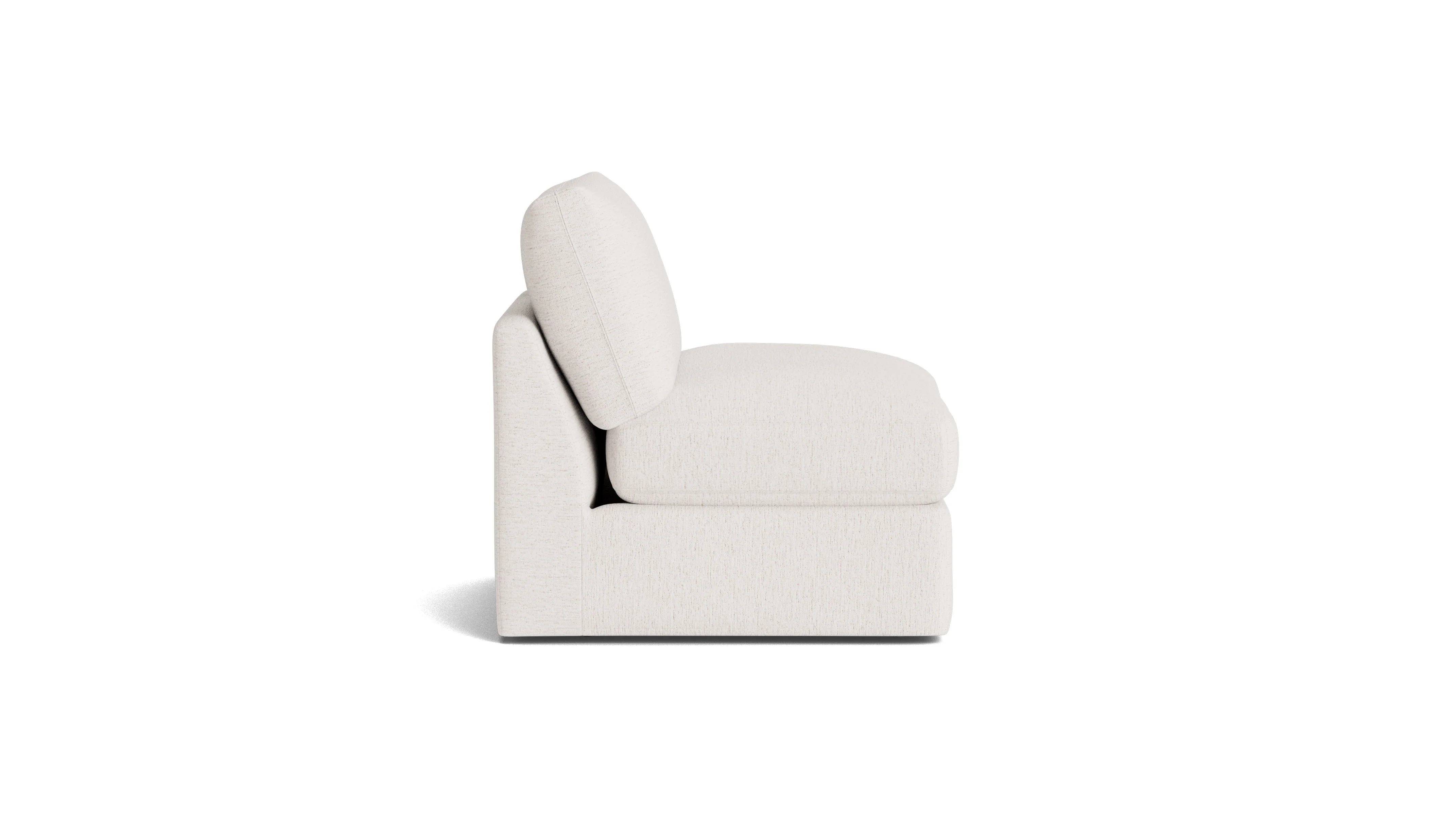 Get Together™ Armless Chair, Standard, Nomad Snow - Image 4
