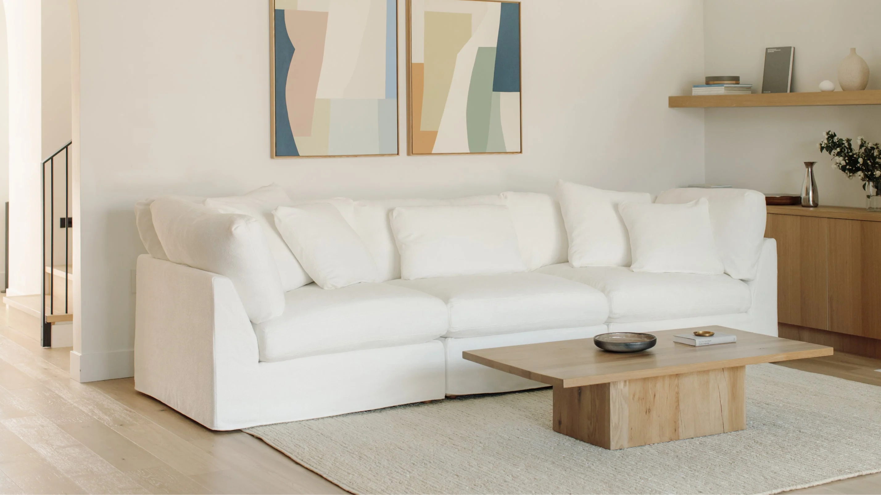 Get Together™ Corner Chair, Large, Sea Salt - Image 3
