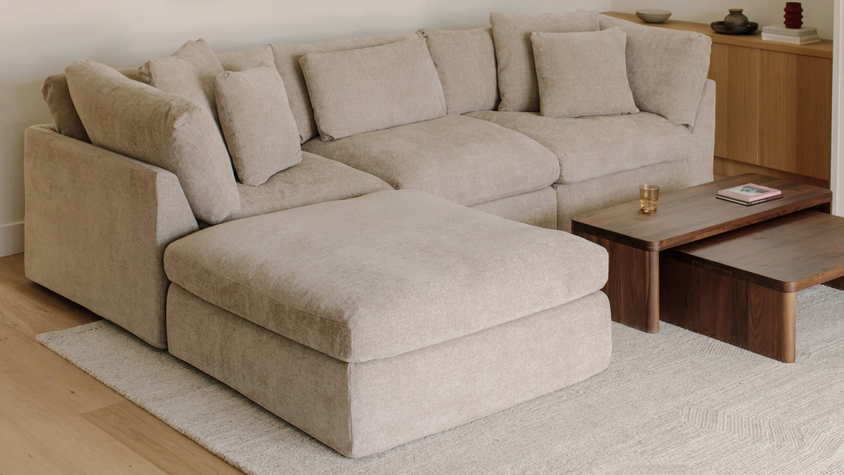 Get Together™ Ottoman, Standard, Champagne - Image 3