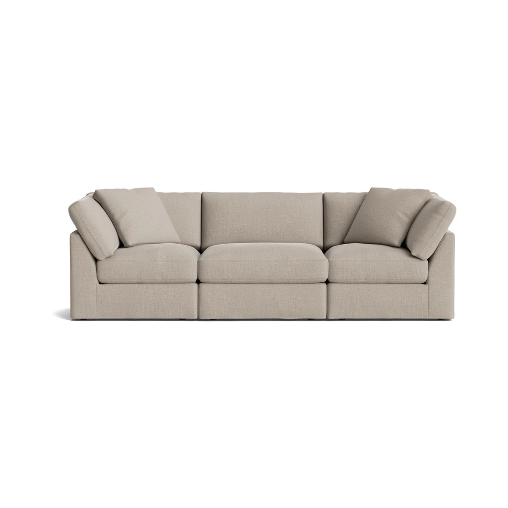Get Together™ 3-Piece Modular Sofa, Standard, Light Pebble