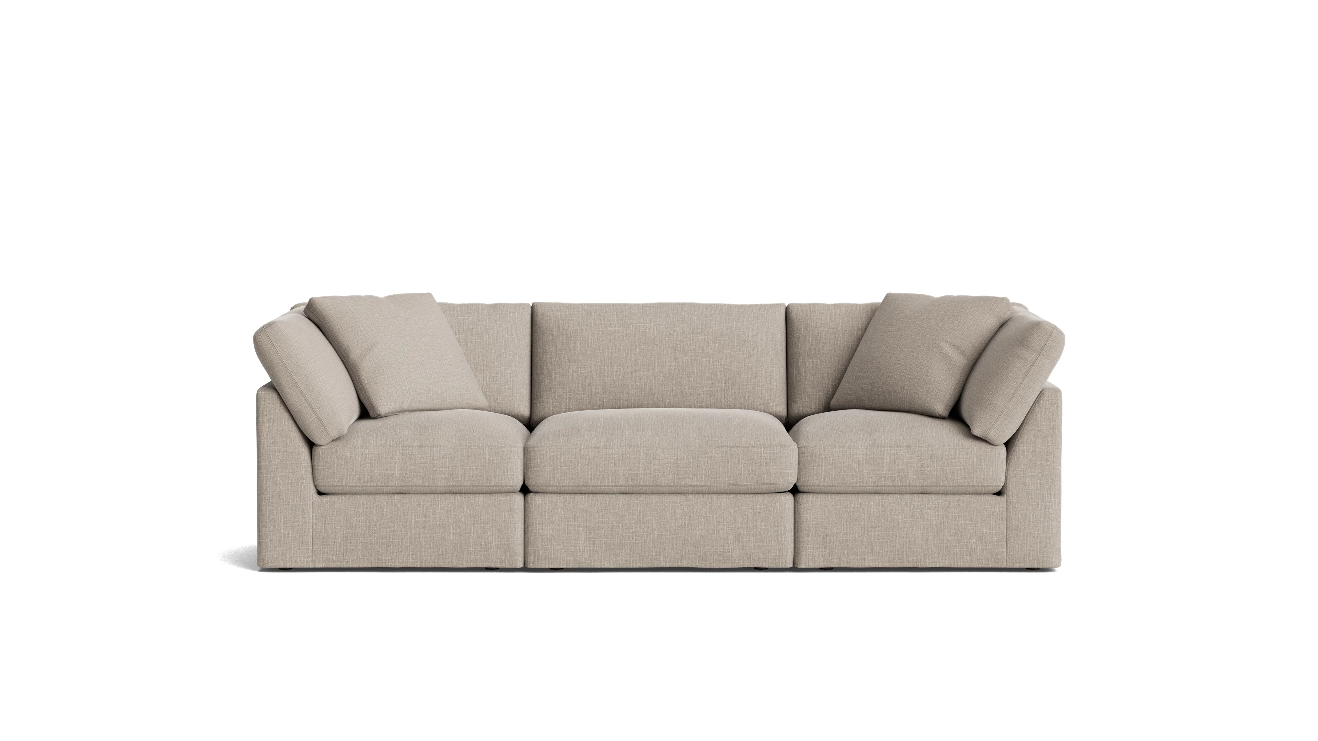 Get Together™ 3-Piece Modular Sofa, Standard, Light Pebble - Image 2