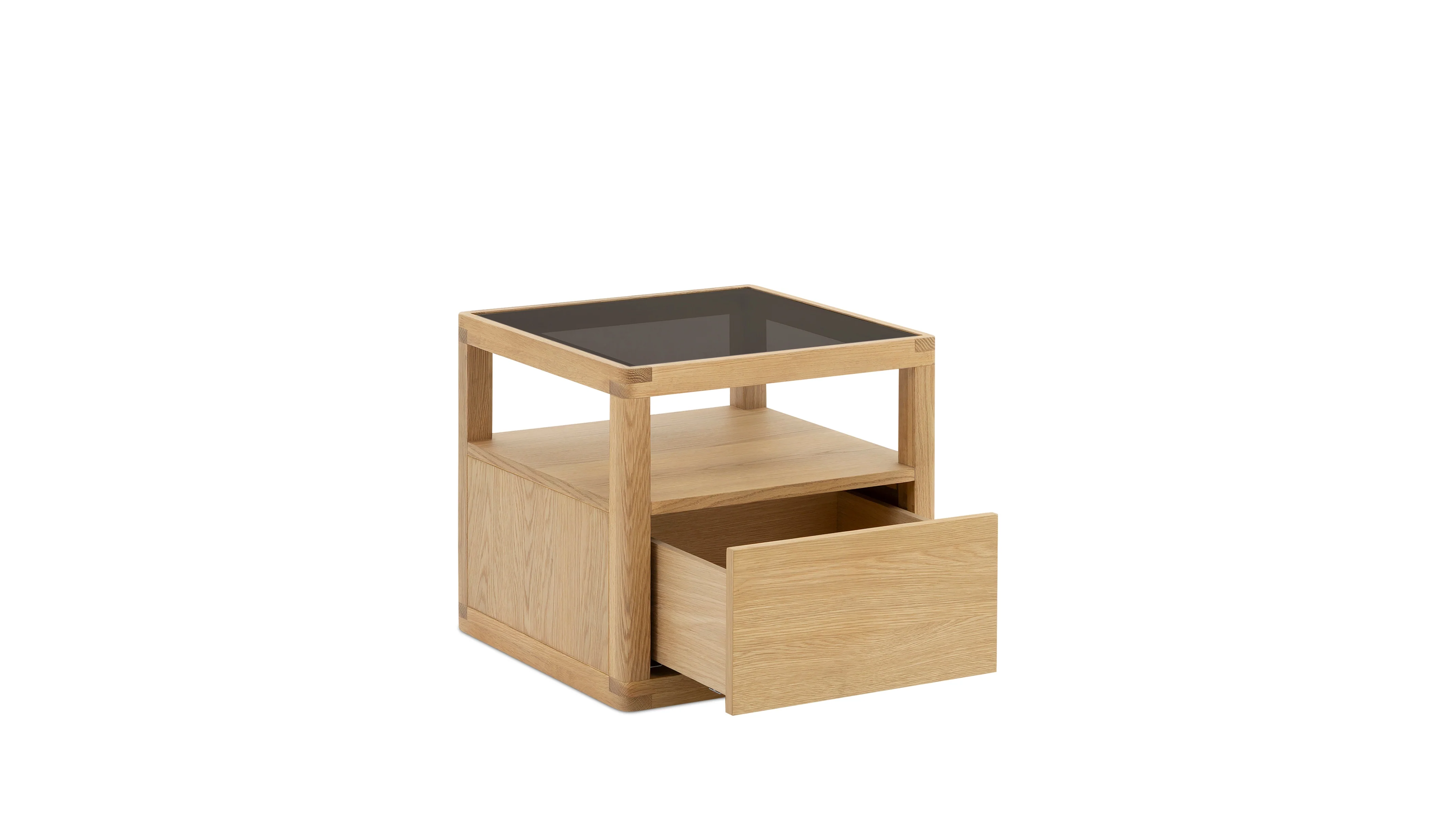 Glimpse Nightstand, White Oak - Image 4