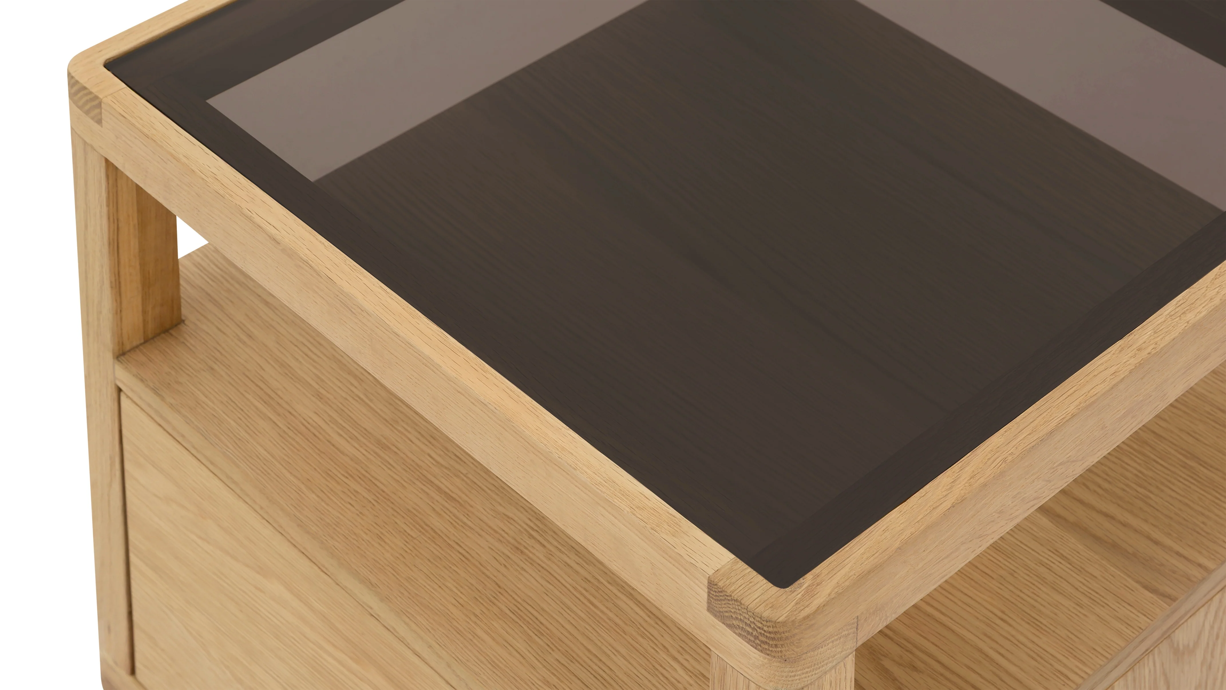 Glimpse Nightstand, White Oak - Image 8