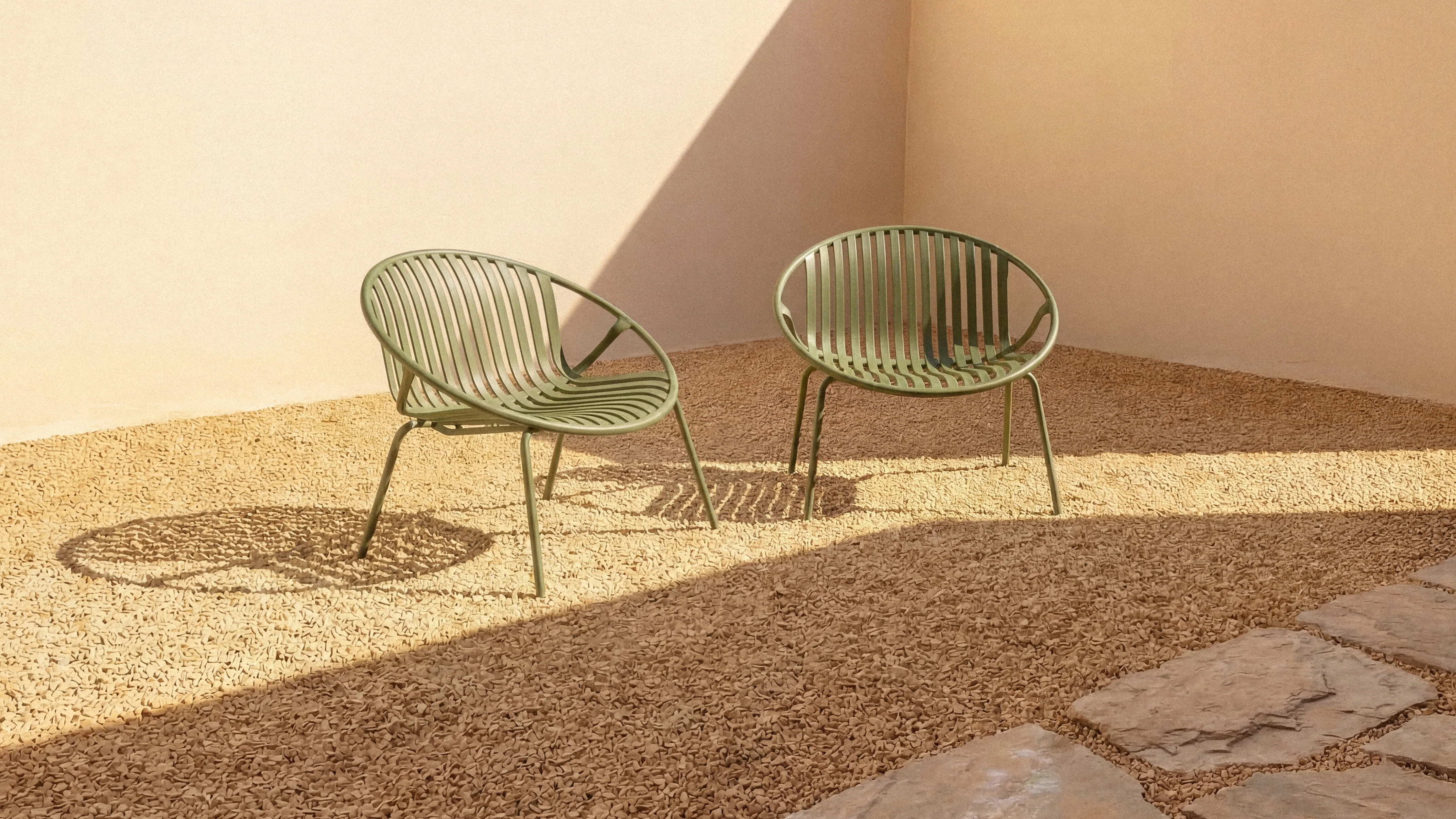 Golden Hour Outdoor Lounge Chair (Set of Two), Matcha - Image 3