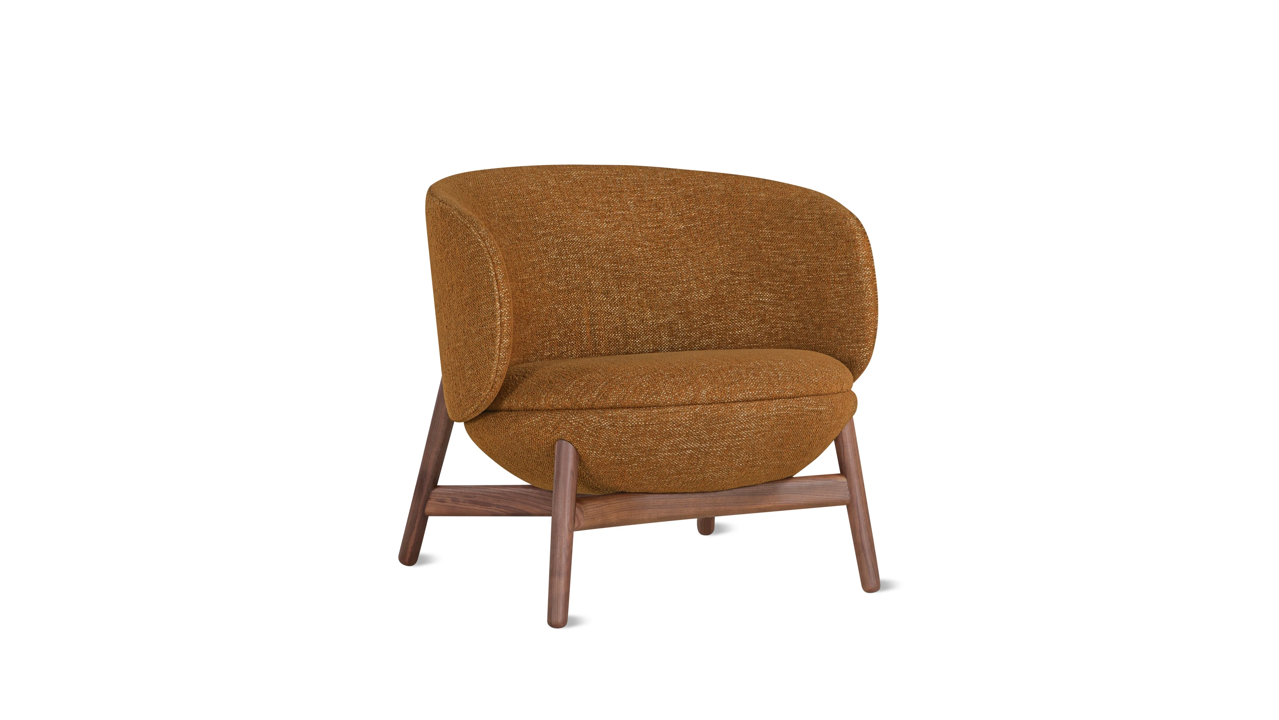 Happy Place Lounge Chair, Walnut, Autumn - Image 4