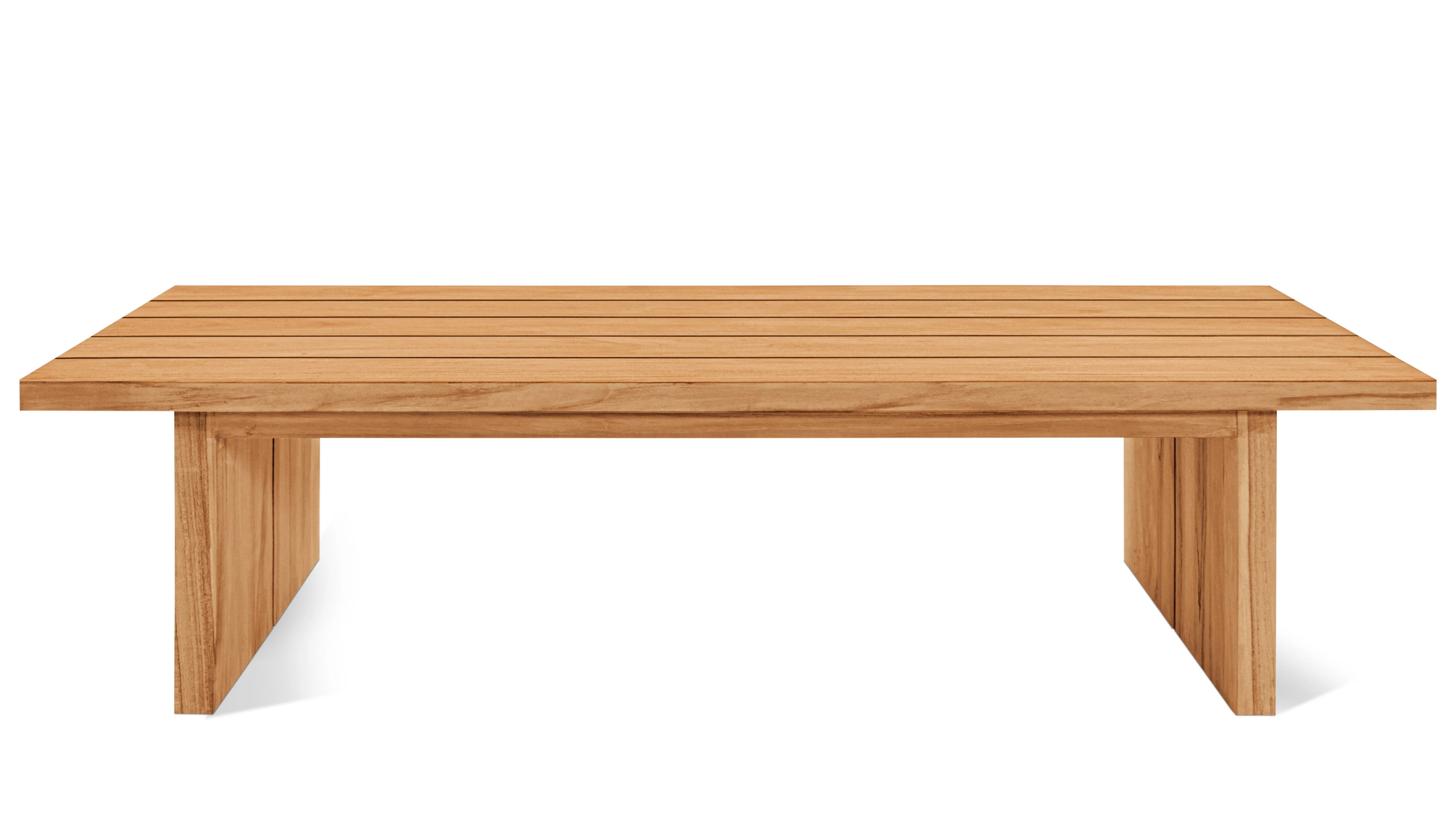 Harbour Outdoor Coffee Table, Teak - Image 5