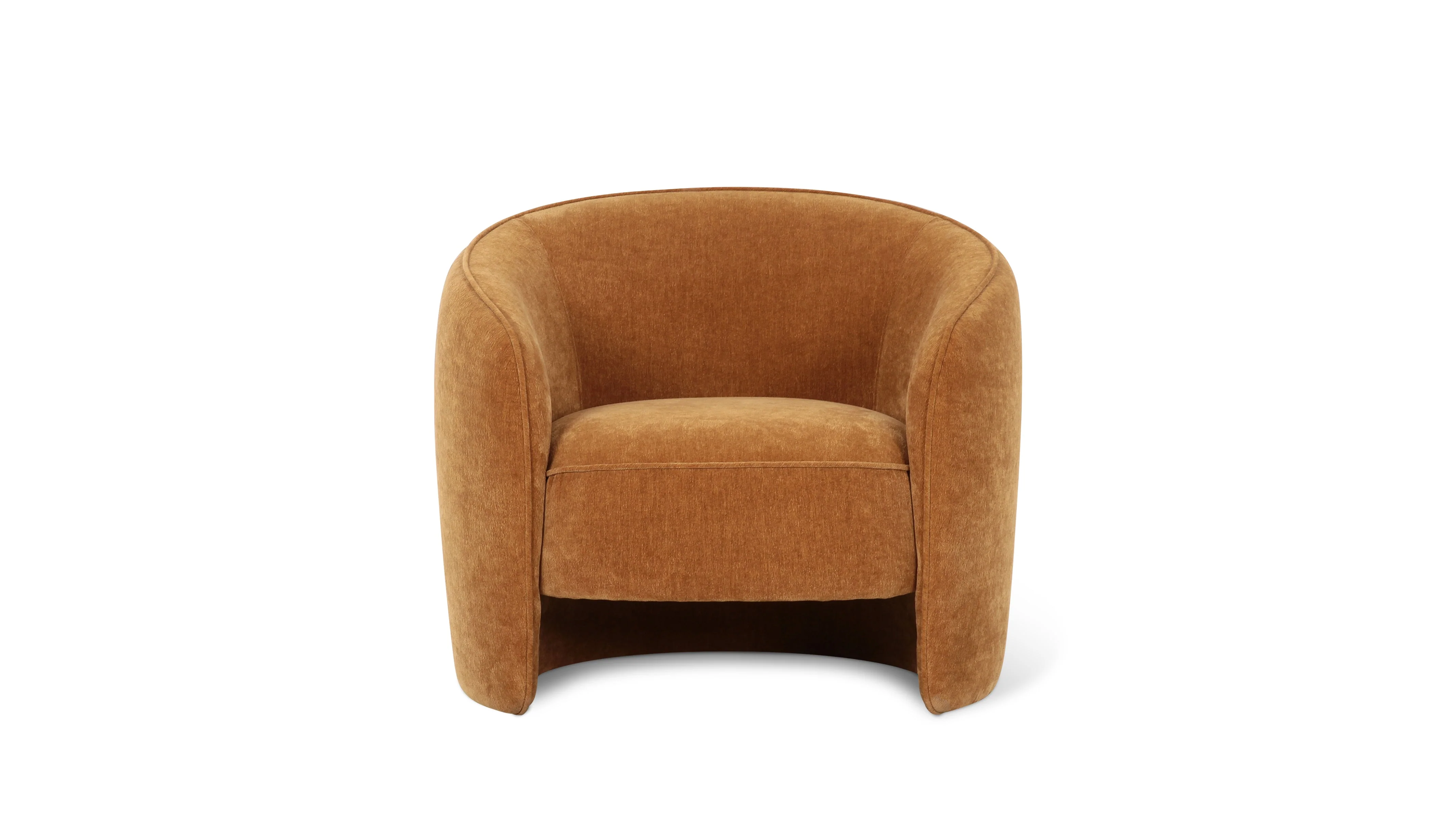 In the Groove Lounge Chair, Caramel - Image 5
