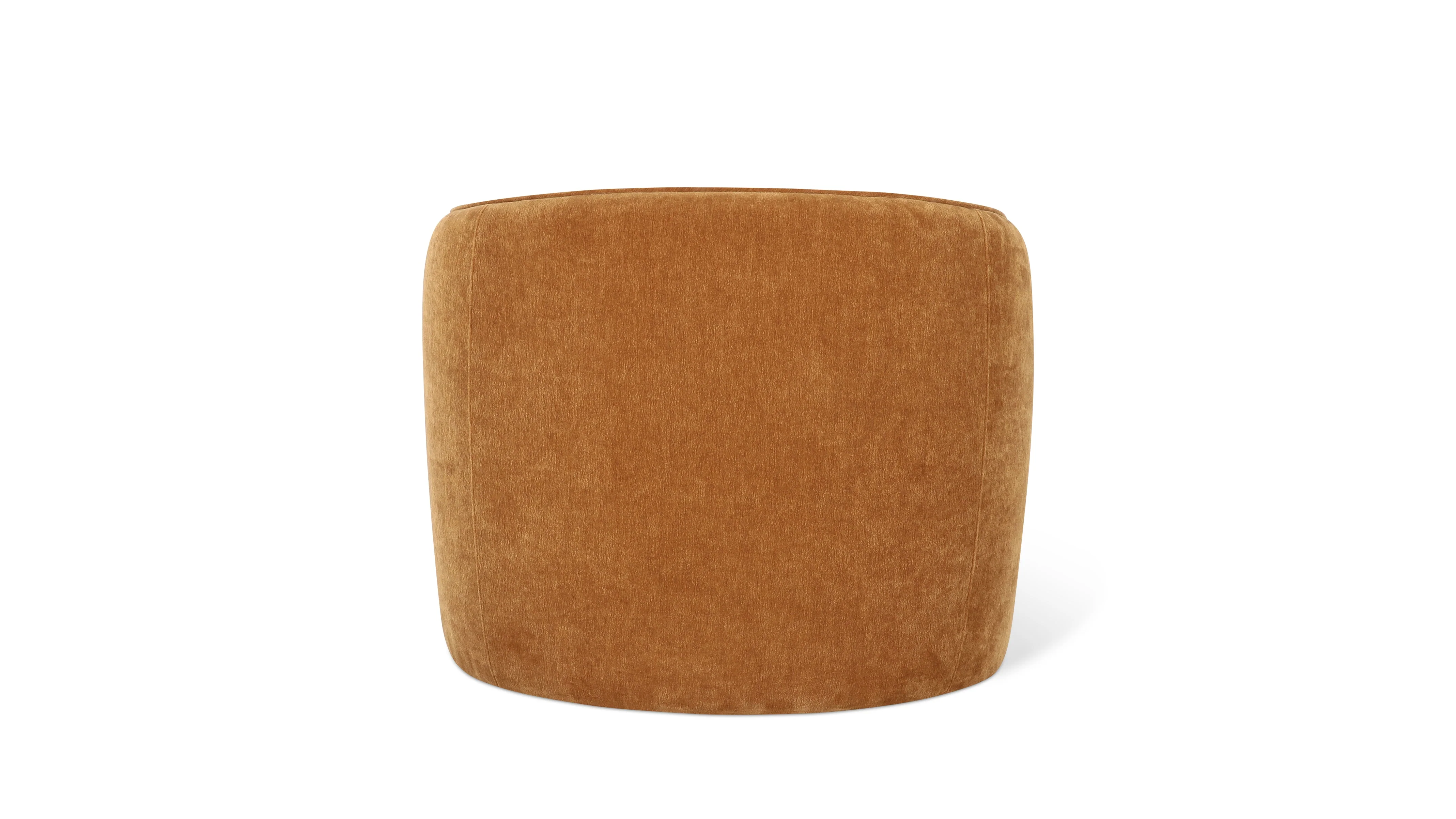 In the Groove Lounge Chair, Caramel - Image 7