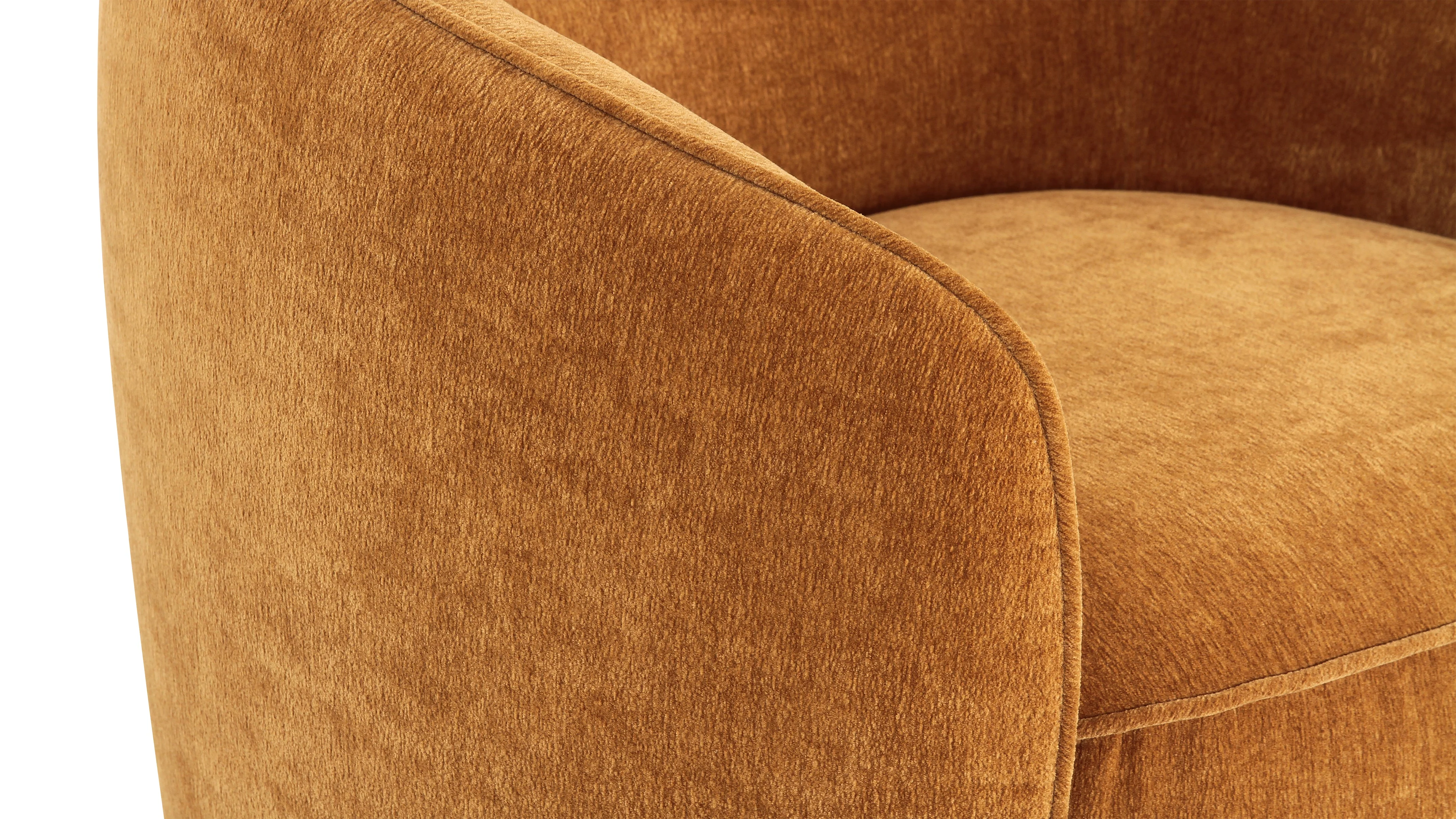 In the Groove Lounge Chair, Caramel - Image 9