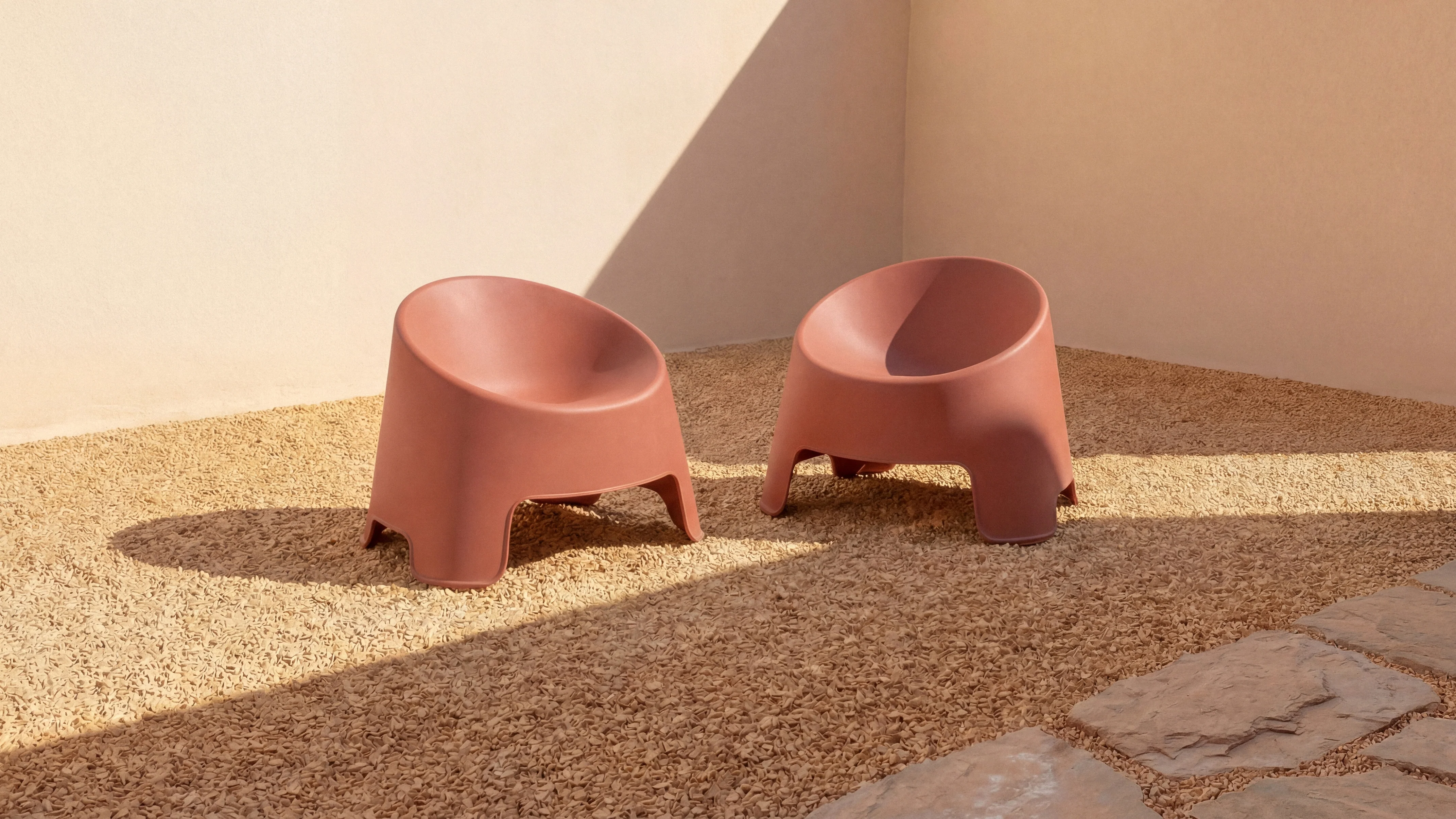 Inner Circle Outdoor Lounge Chair (Set of Two), Cinnamon - Image 6