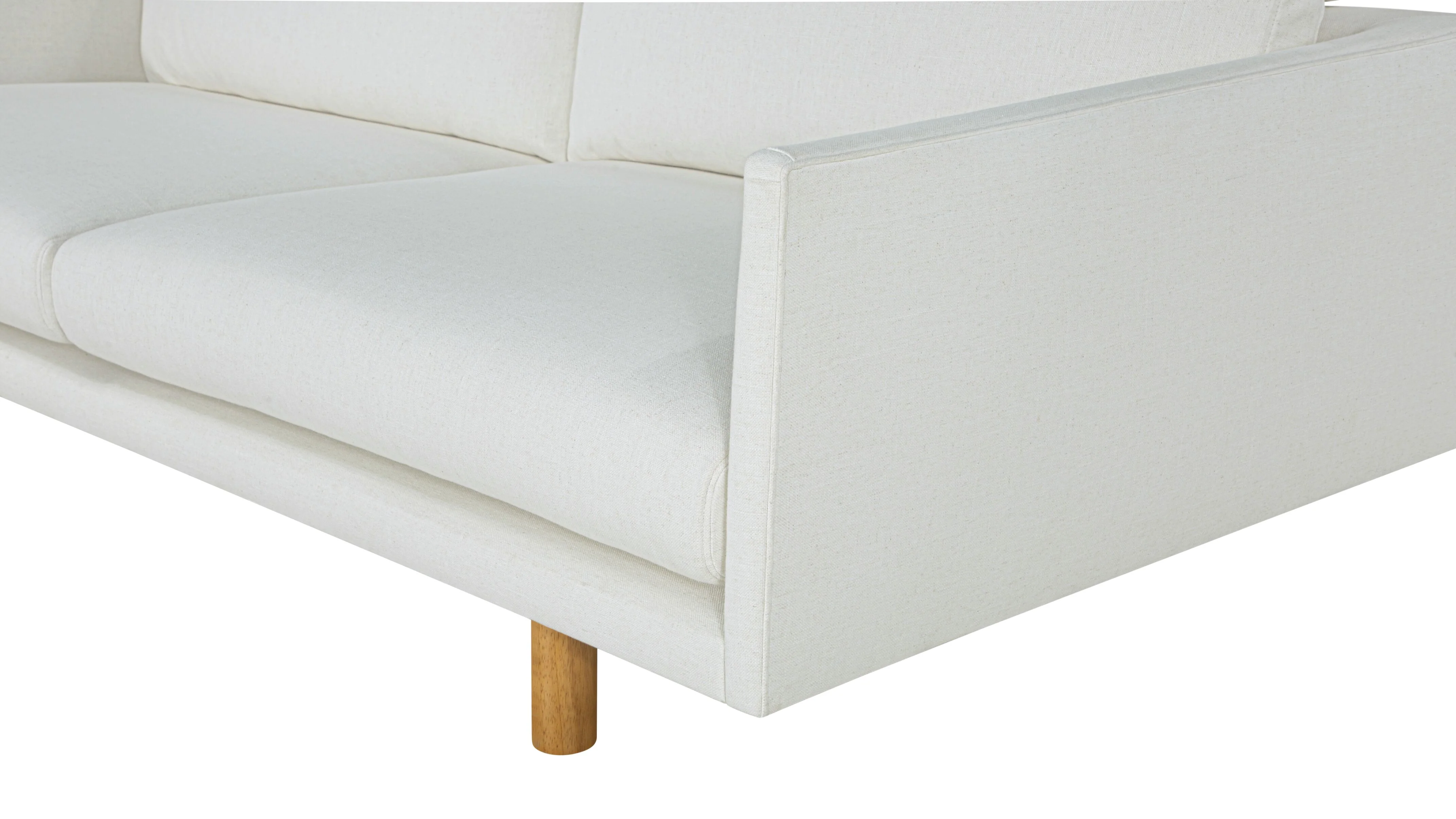 Just Right Sofa, 2.5 Seater, Turtledove - Image 7