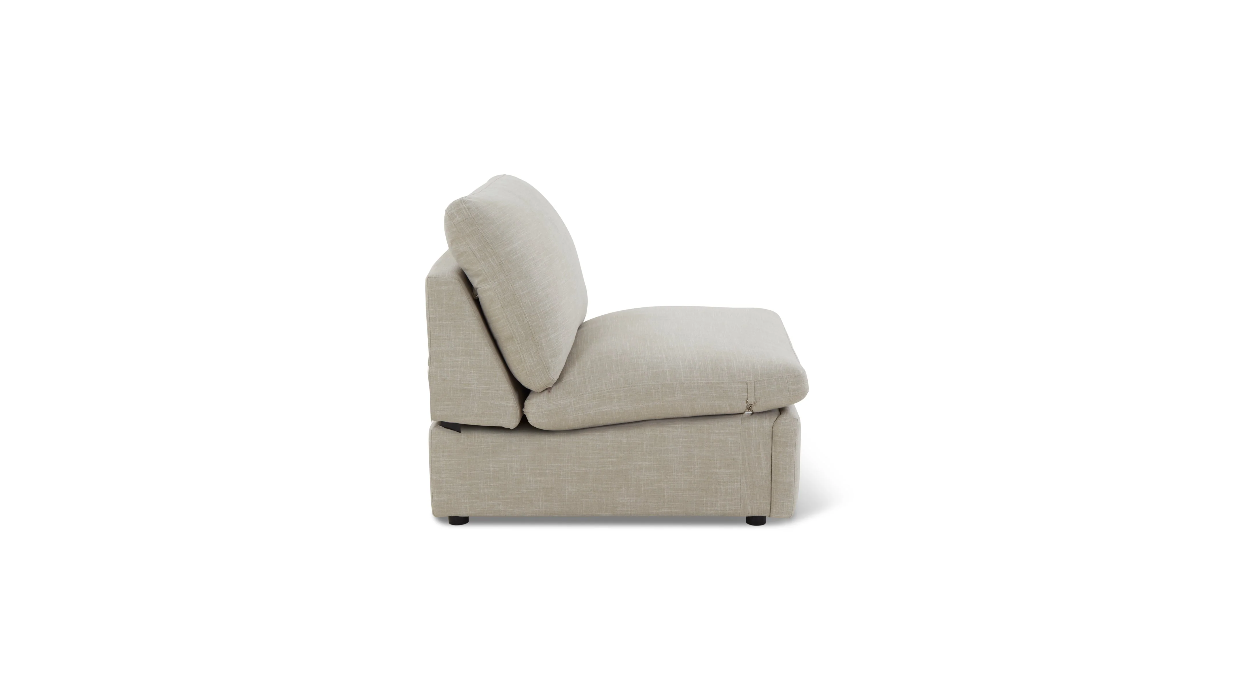 Lift Off Armless Chair, Light Pebble - Image 4