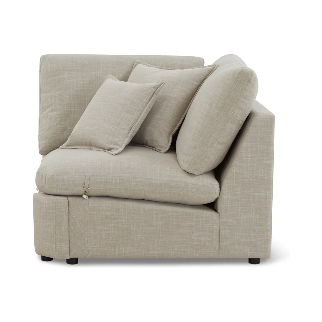 Lift Off Corner Chair, Light Pebble